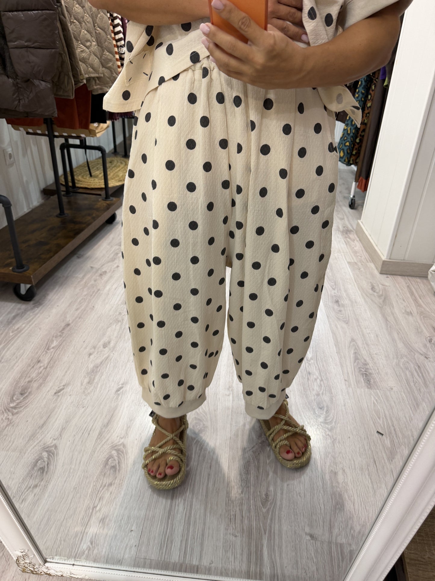 Conjunto Sakita beige