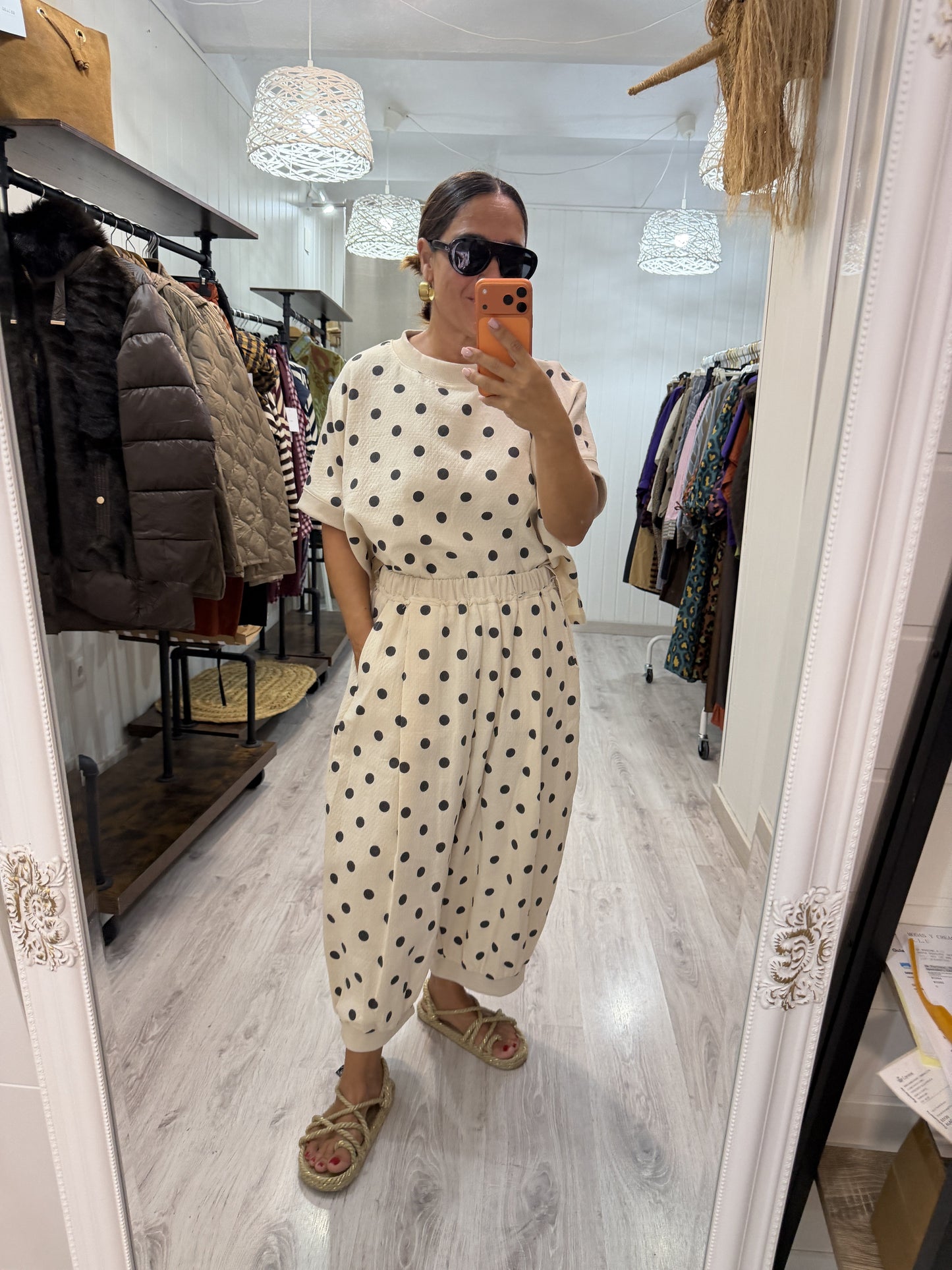 Conjunto Sakita beige