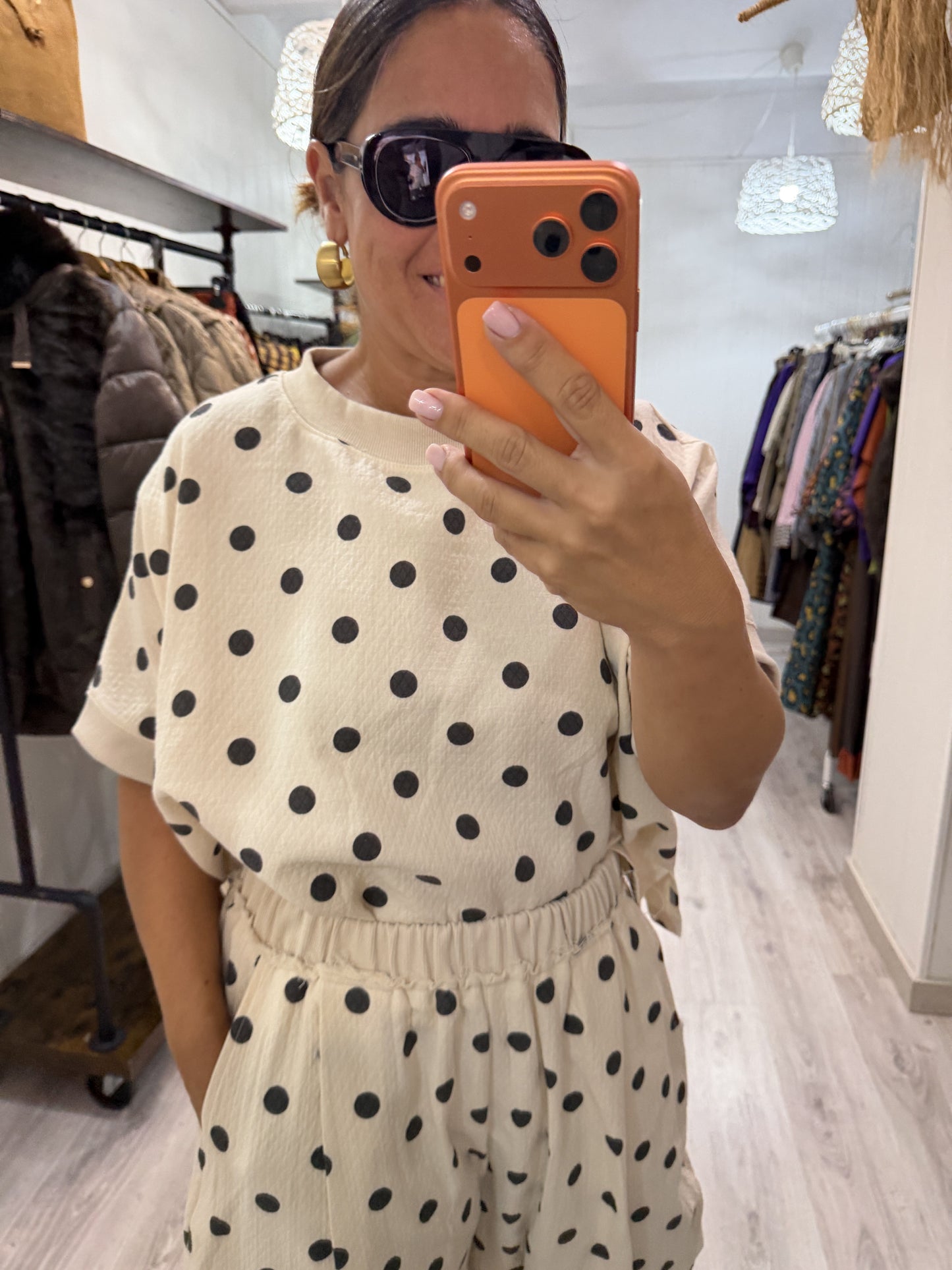 Conjunto Sakita beige