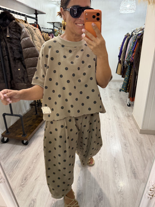 Conjunto Sakita taupe