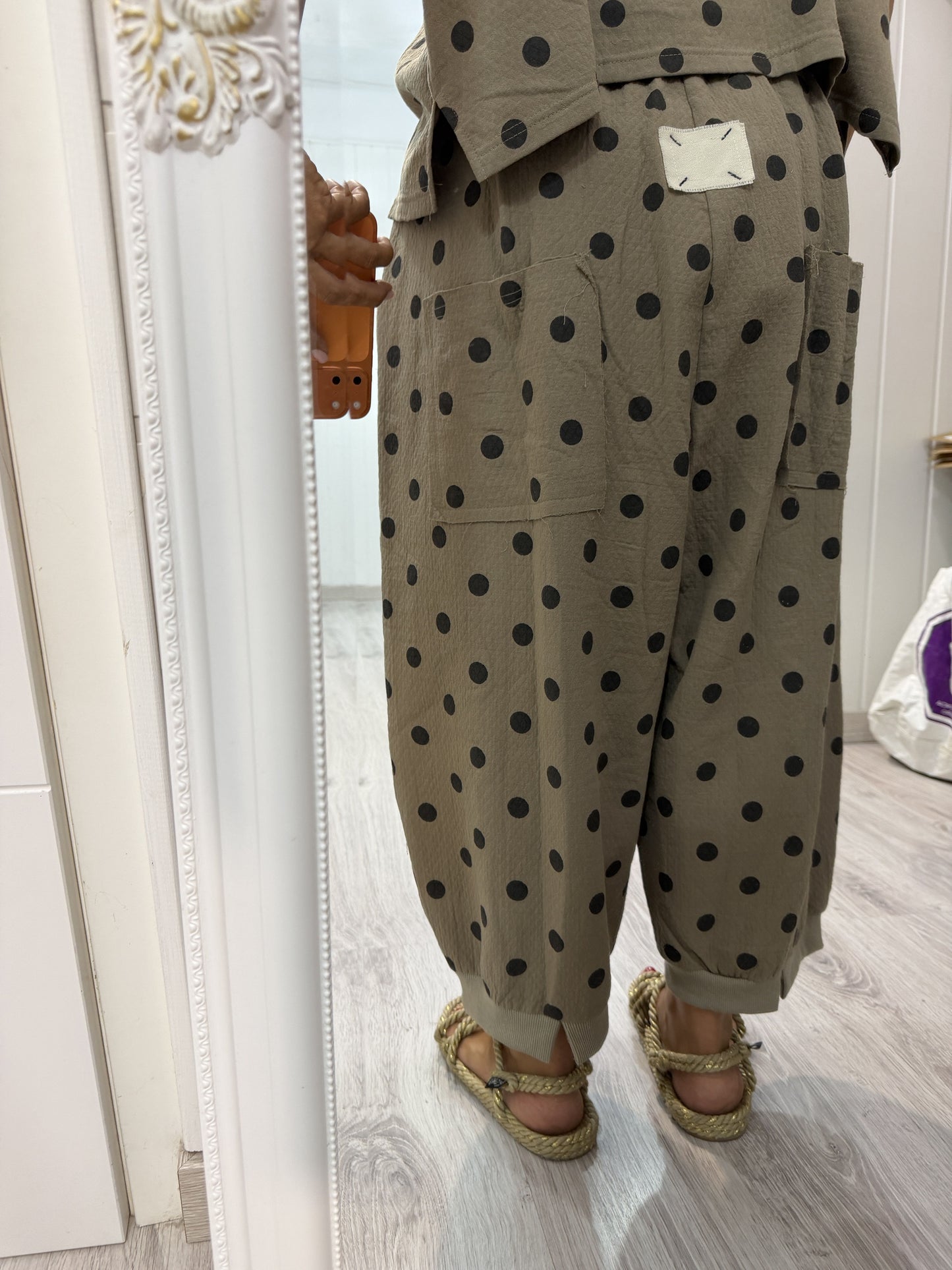 Conjunto Sakita taupe