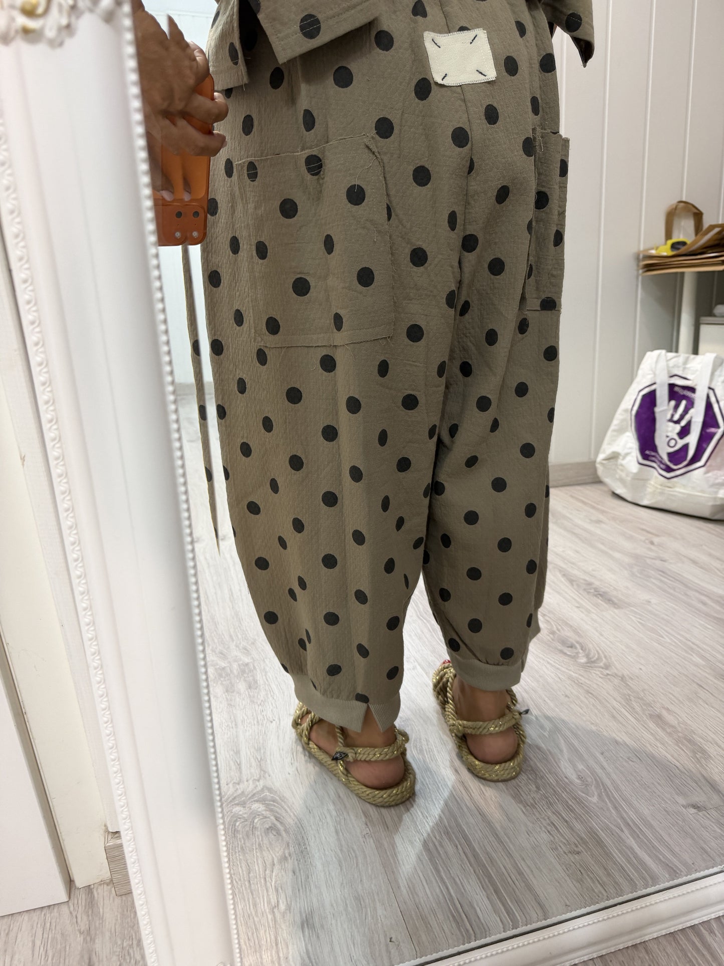 Conjunto Sakita taupe