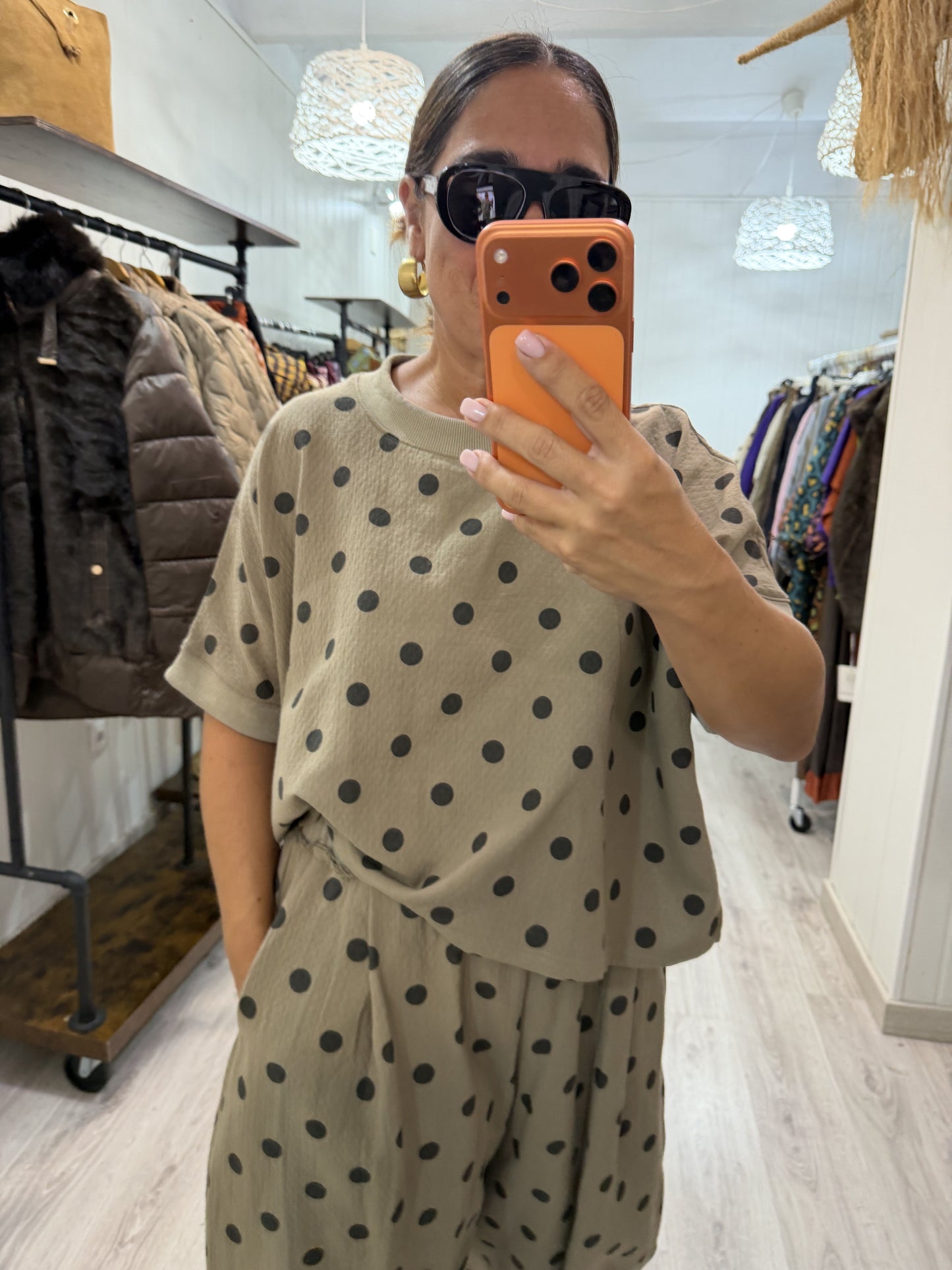 Conjunto Sakita taupe