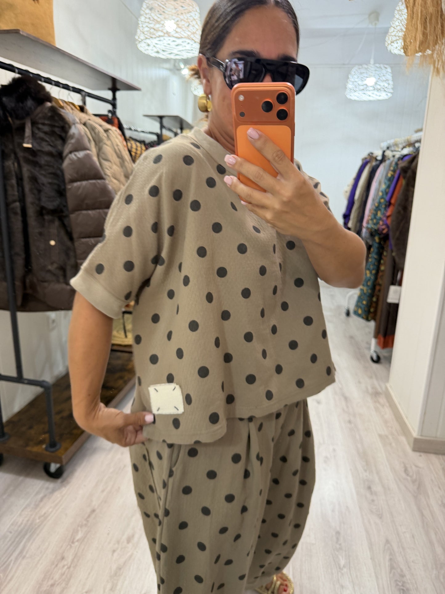 Conjunto Sakita taupe