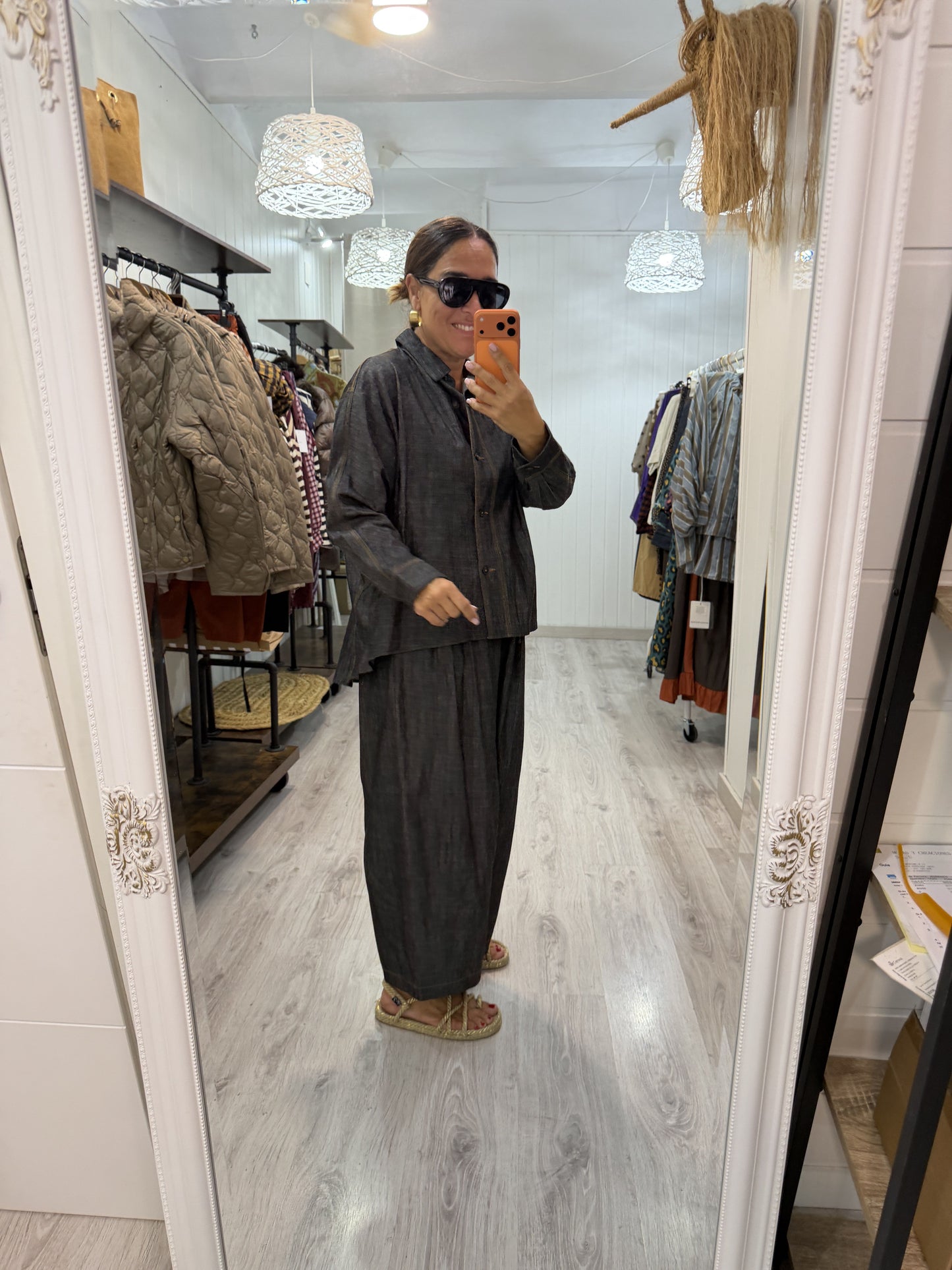 Pantalón Jeans Hana negro