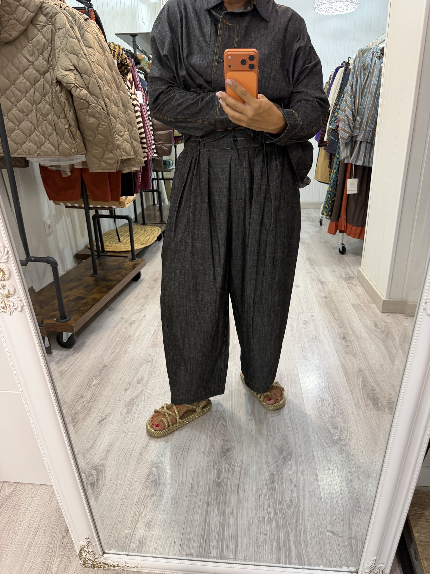 Pantalón Jeans Hana negro