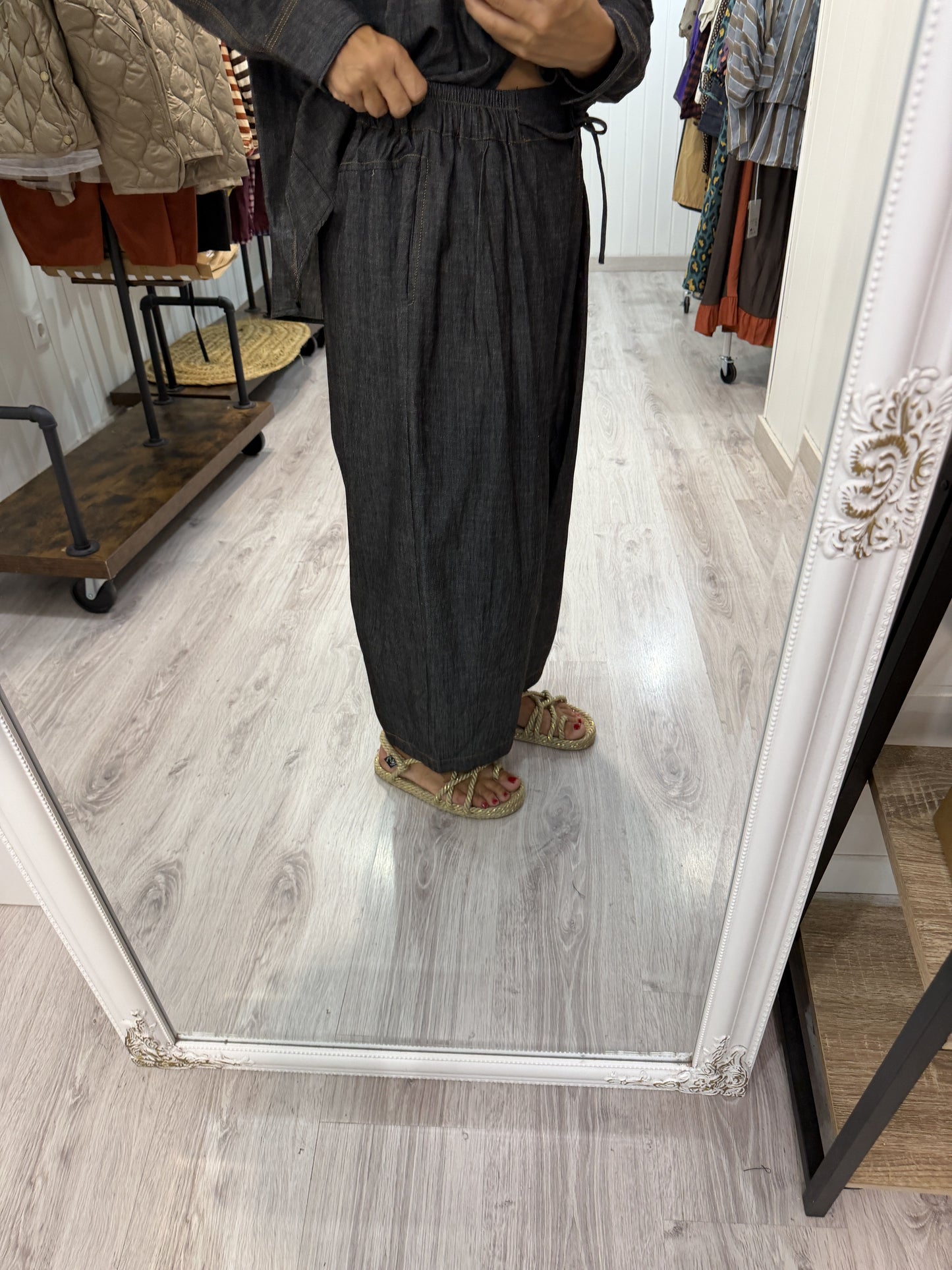 Pantalón Jeans Hana negro