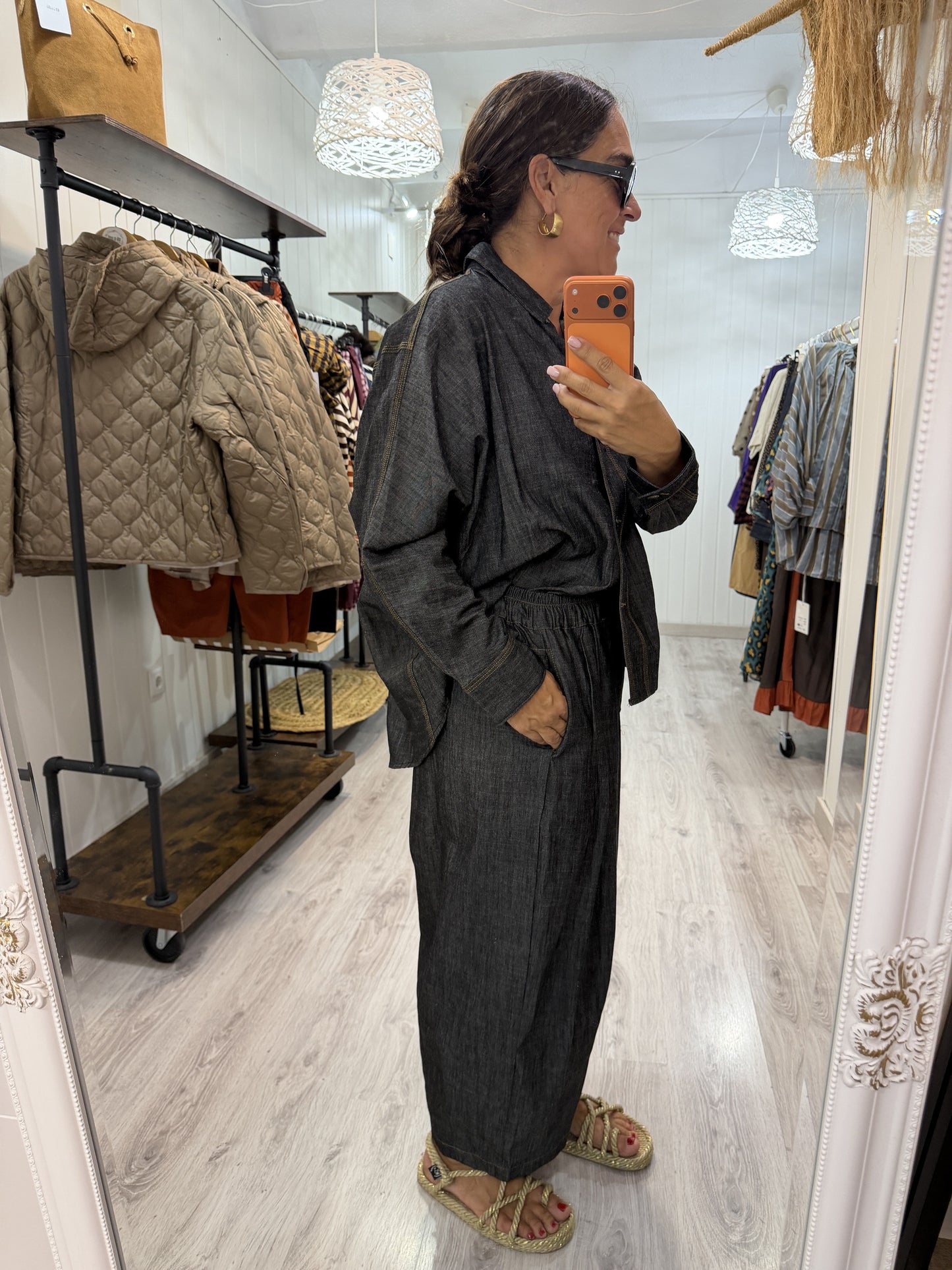 Pantalón Jeans Hana negro