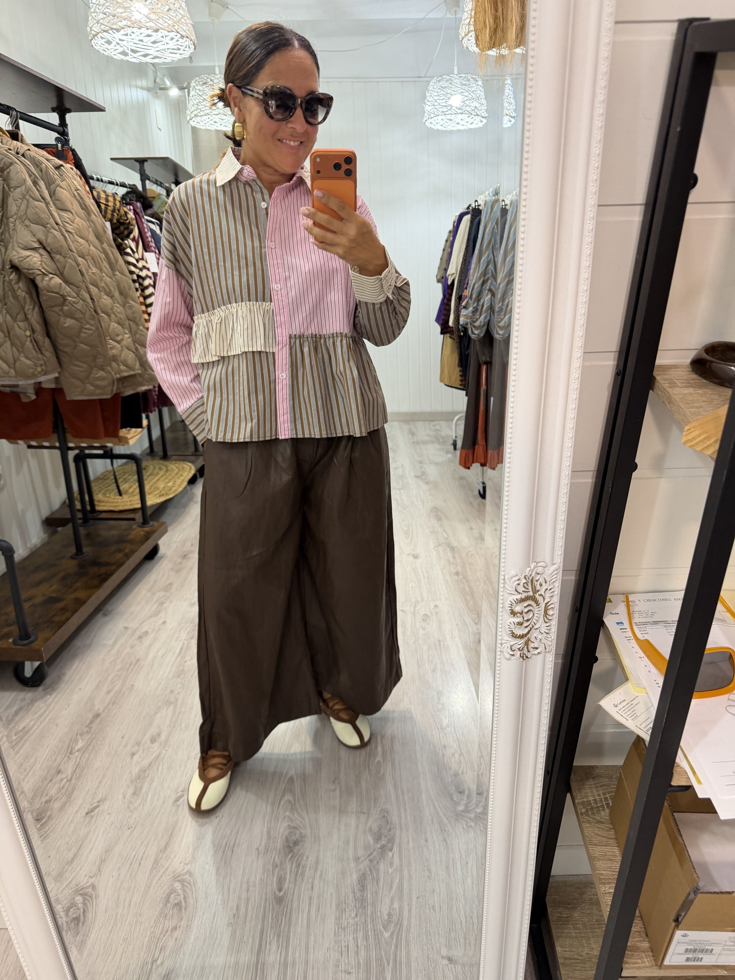 Pantalón Maica ecopiel