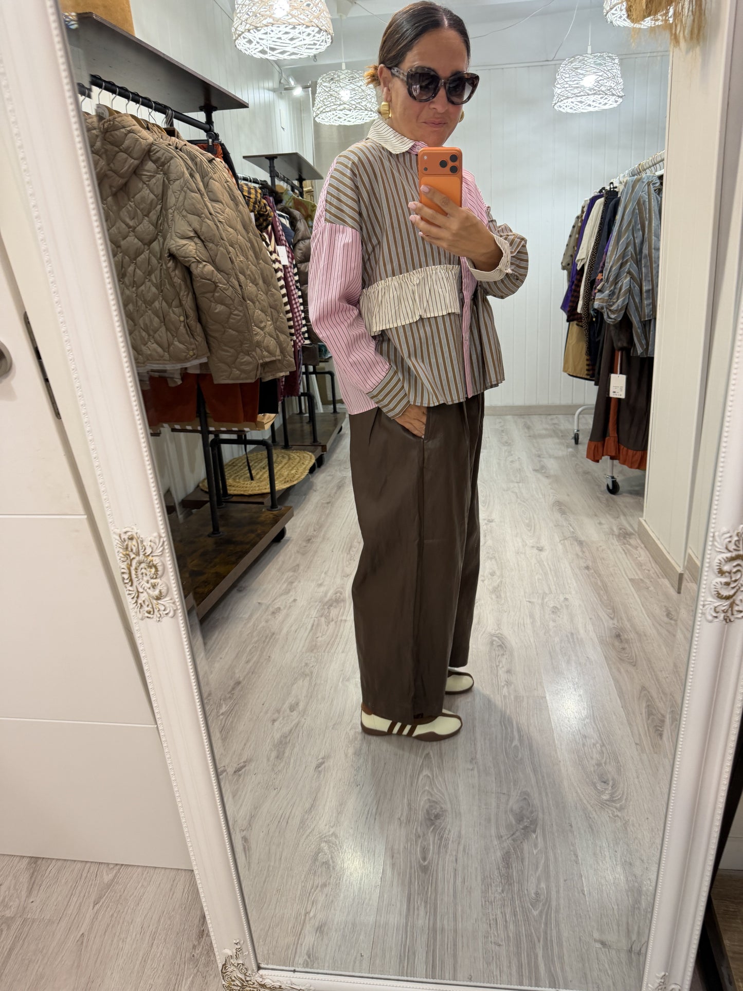 Pantalón Maica ecopiel