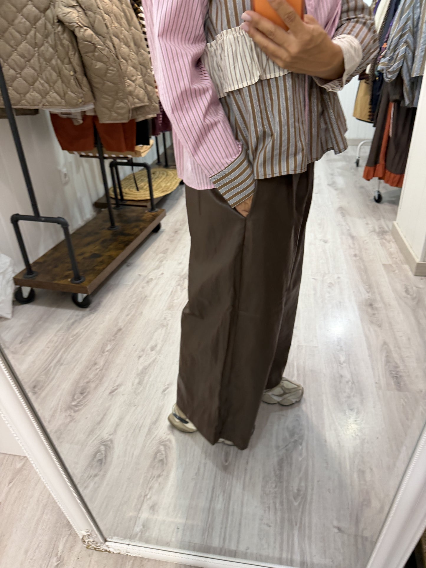 Pantalón Maica ecopiel