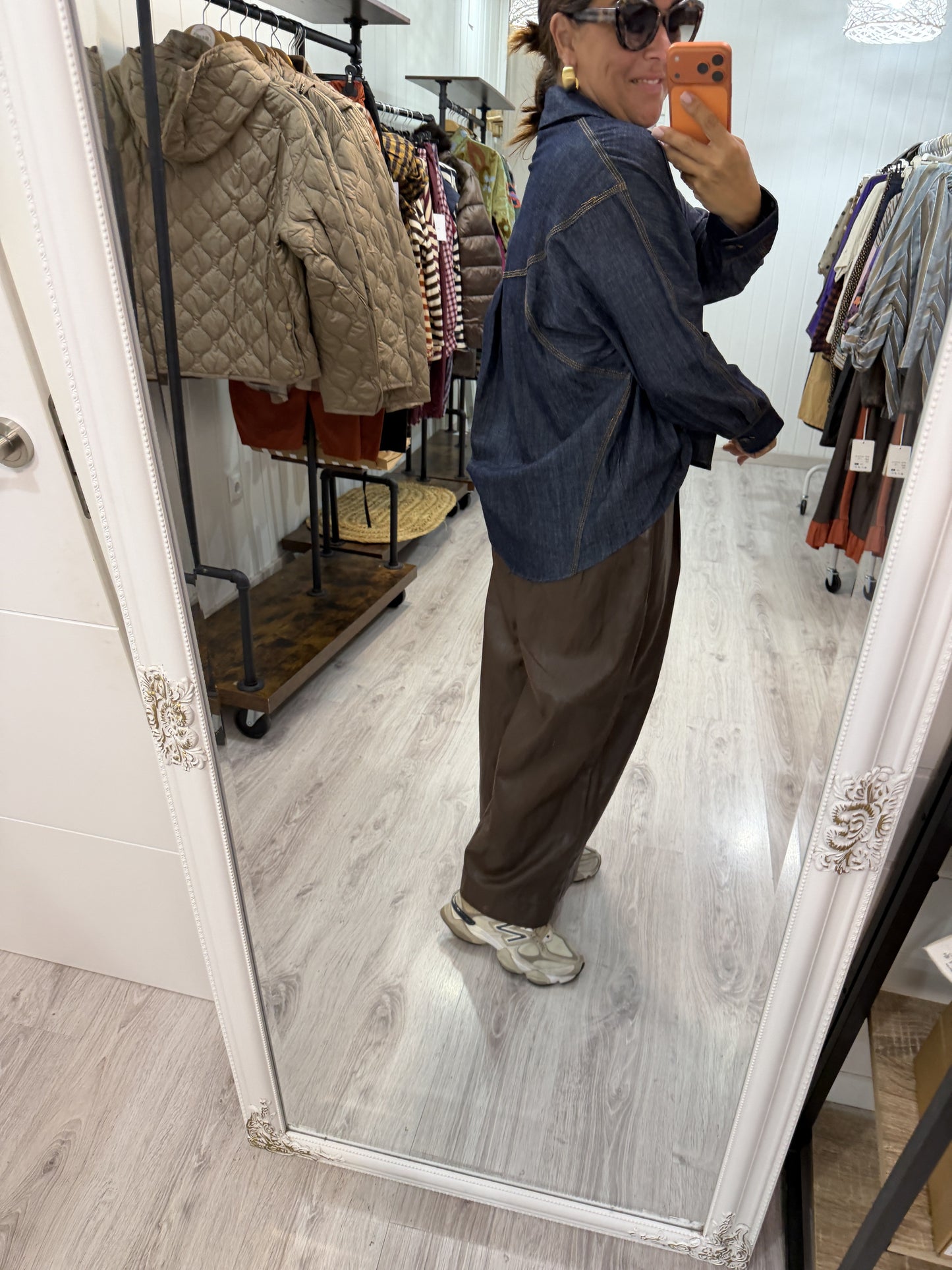Sobrecamisa Hana jeans azul