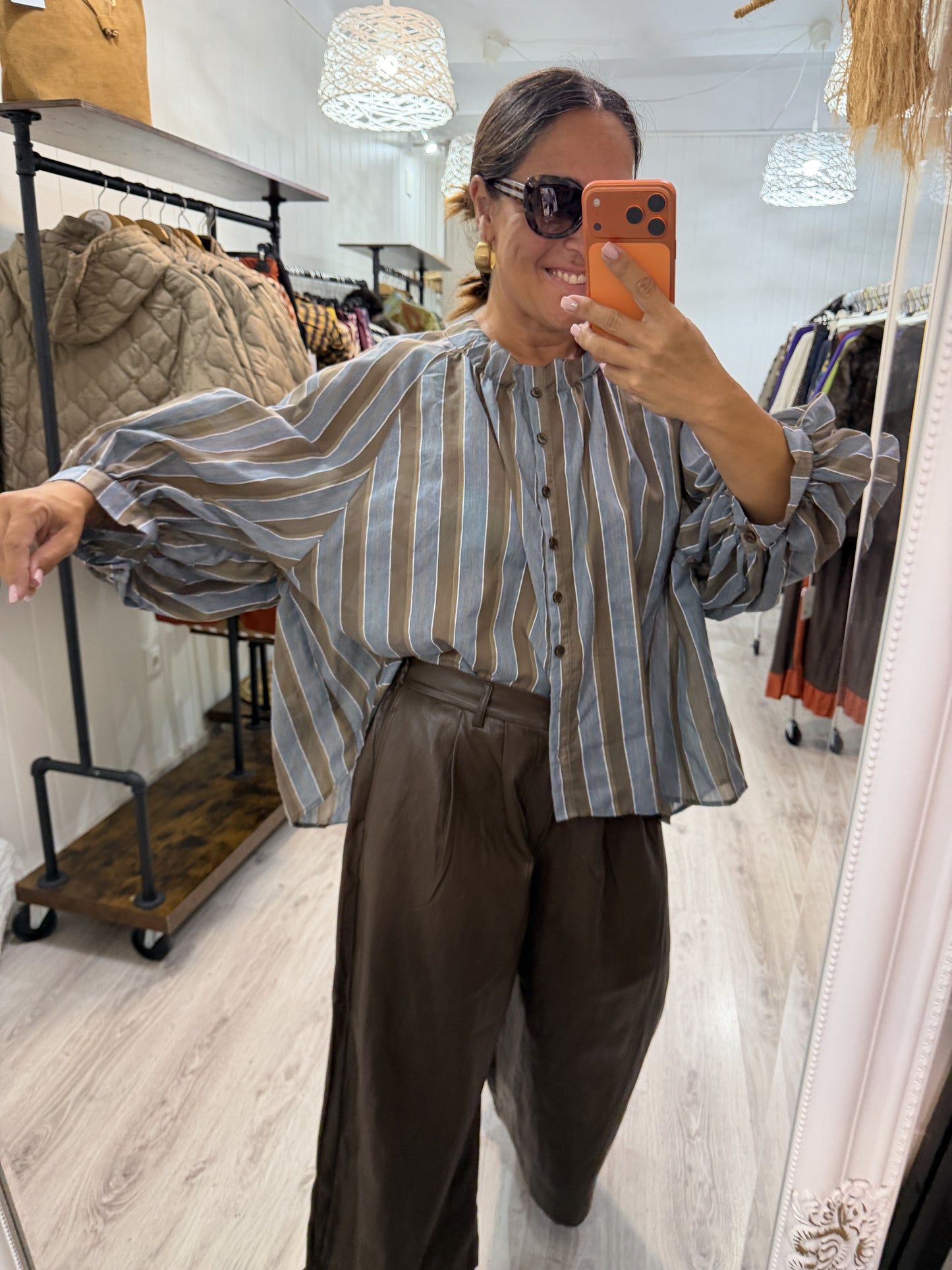 Pantalón Maica ecopiel