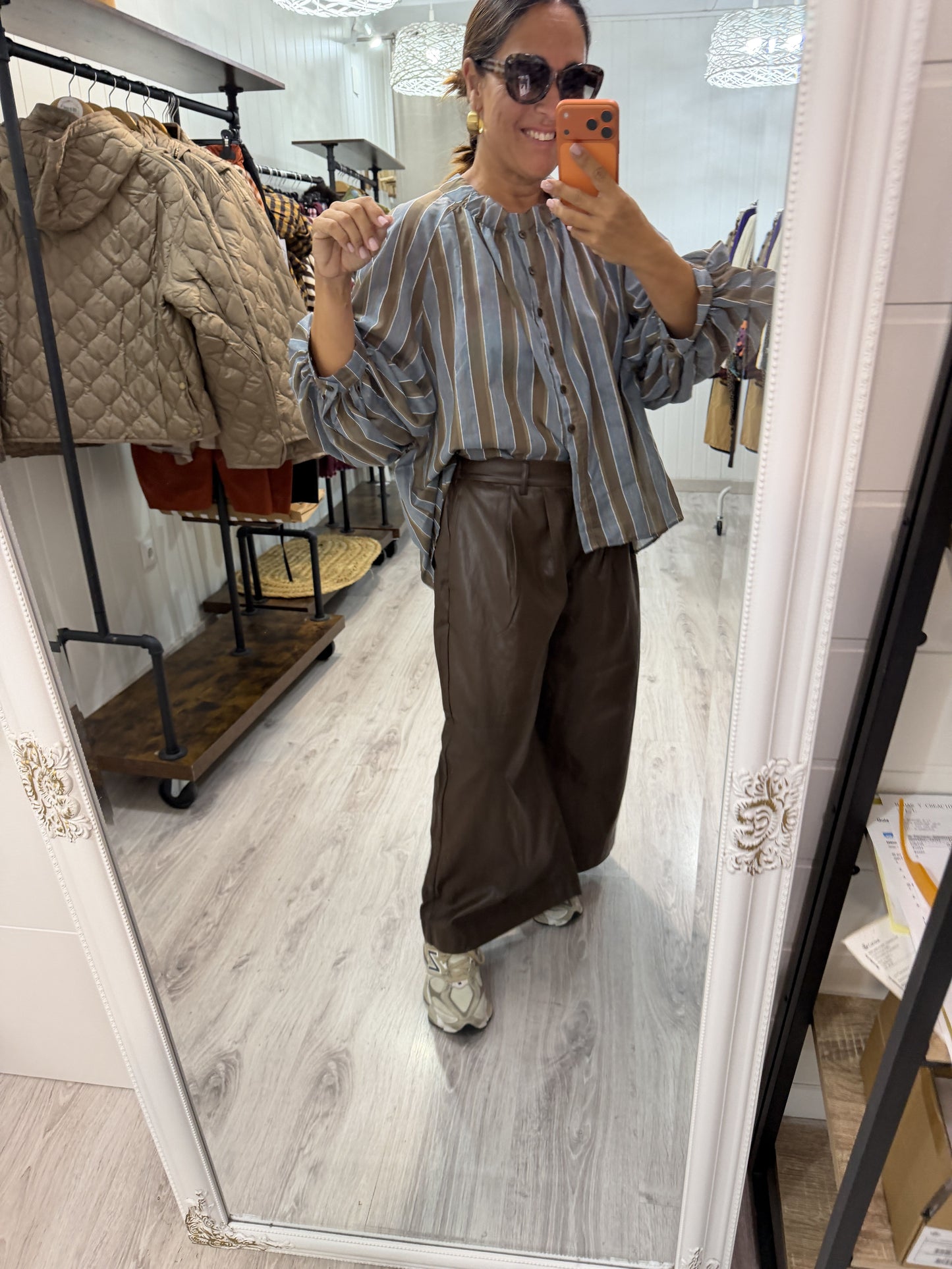 Pantalón Maica ecopiel