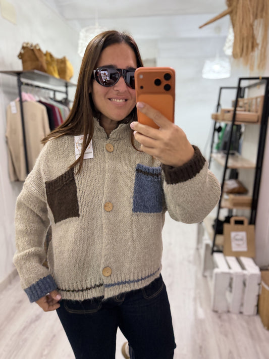 Chaqueta Aneto beige