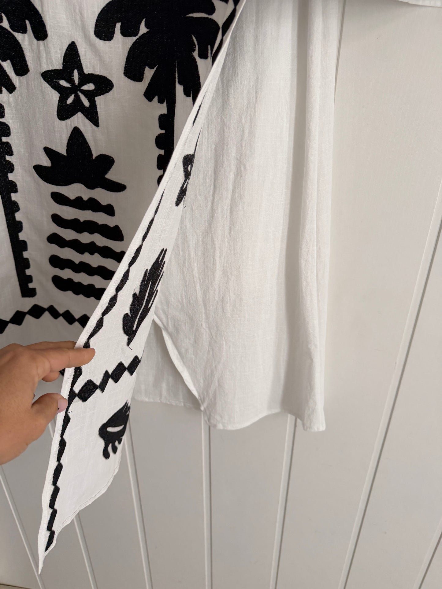 Conjunto Jalisco blanco y negro