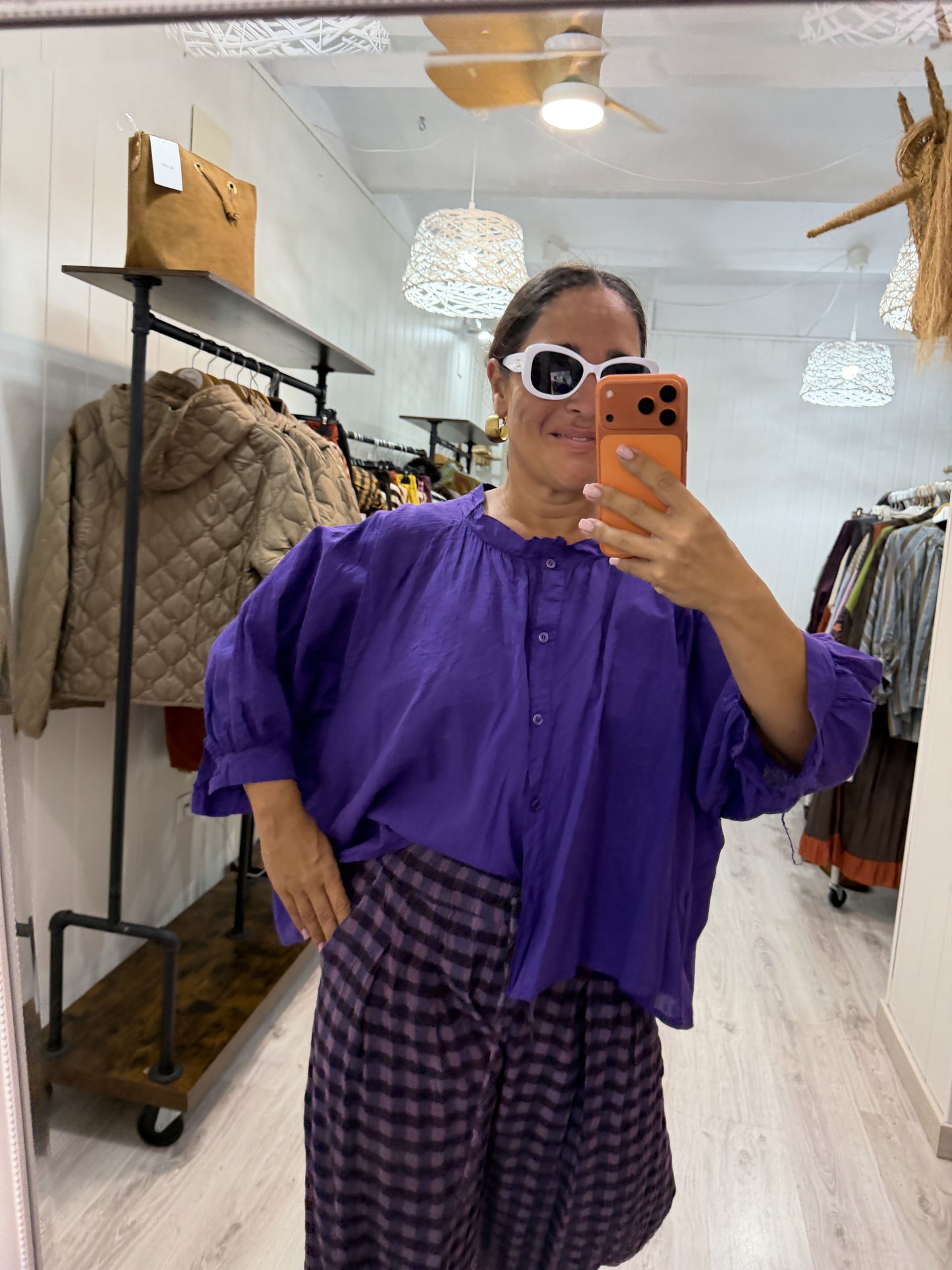 Blusa Akira lila