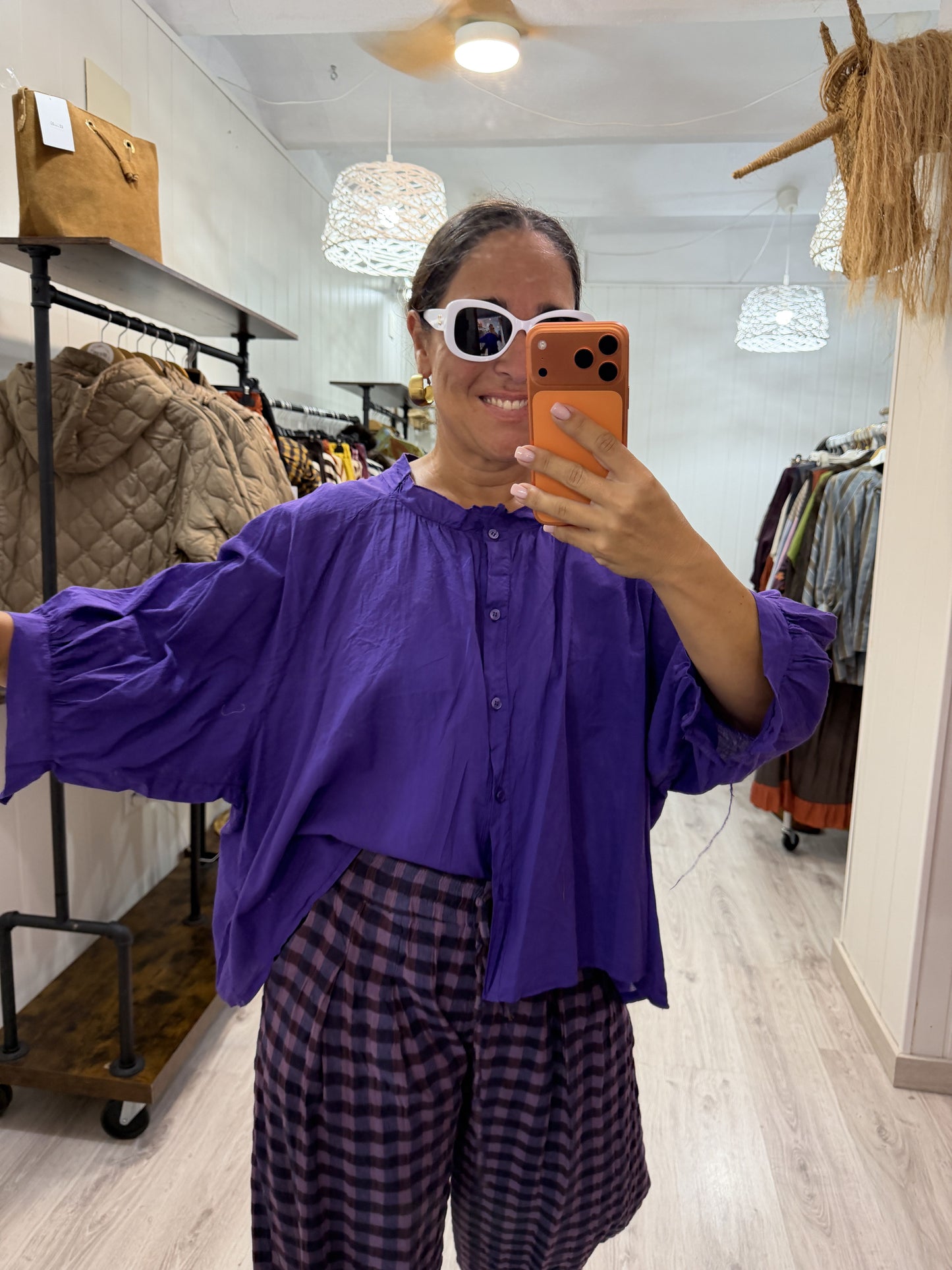 Blusa Akira lila