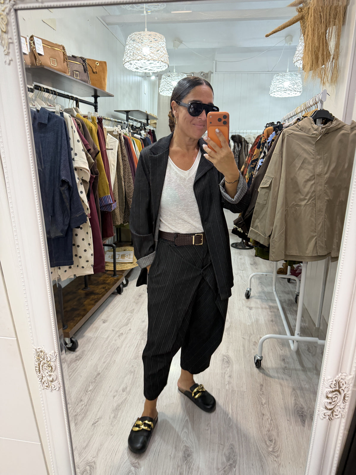 Blazer Gina jeans negro
