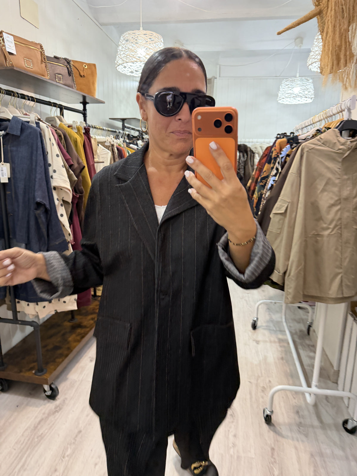 Blazer Gina jeans negro