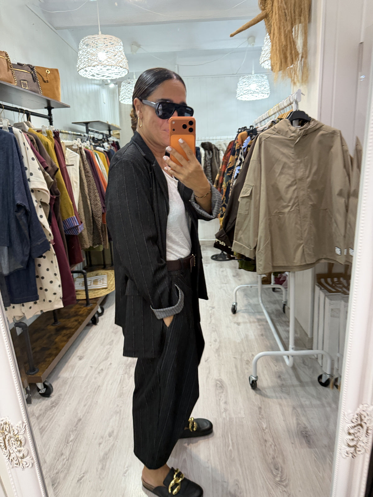 Blazer Gina jeans negro