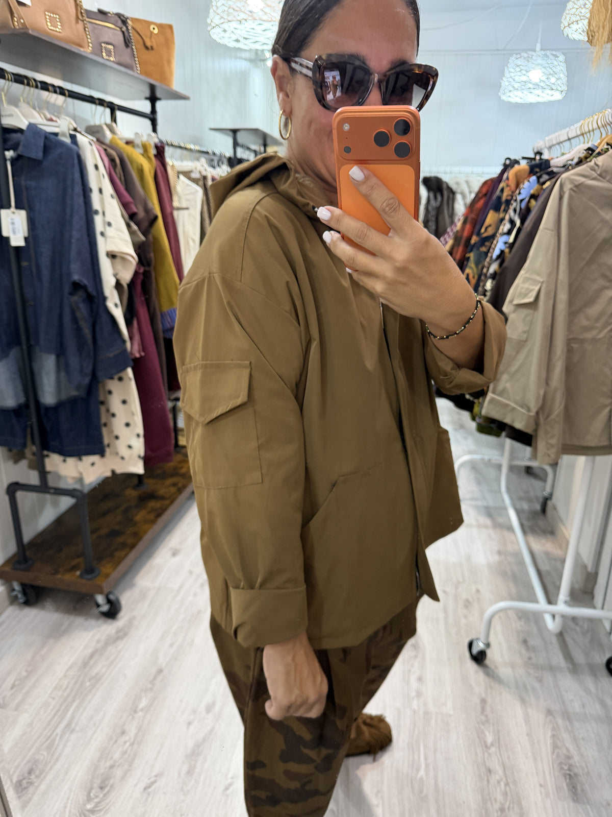 Parka Lis camel
