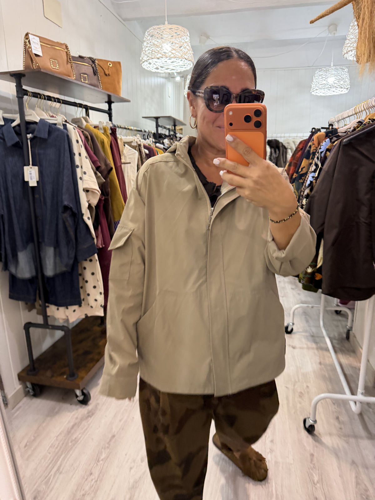 Parka Lis beige