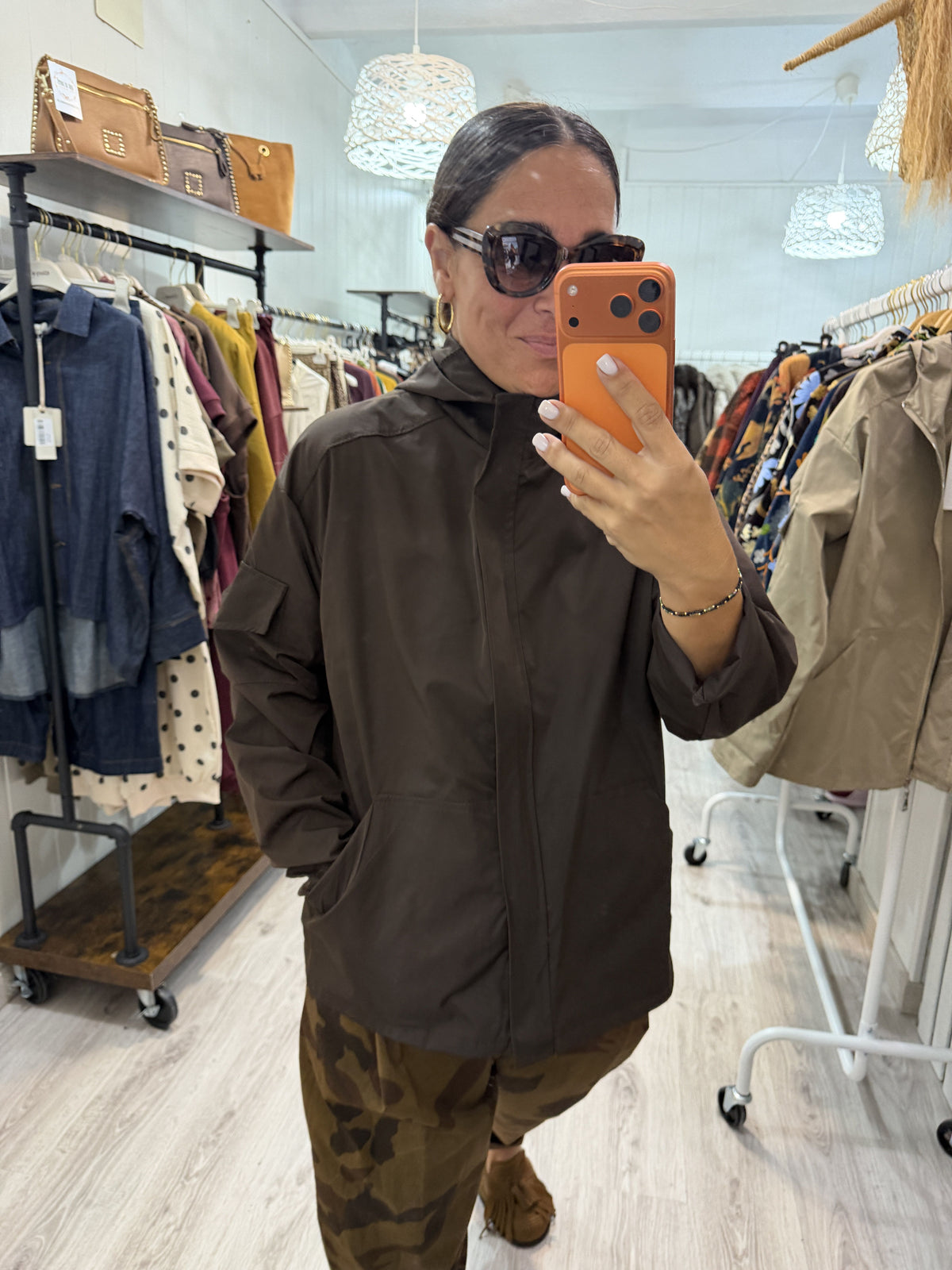 Parka Lis chocolate