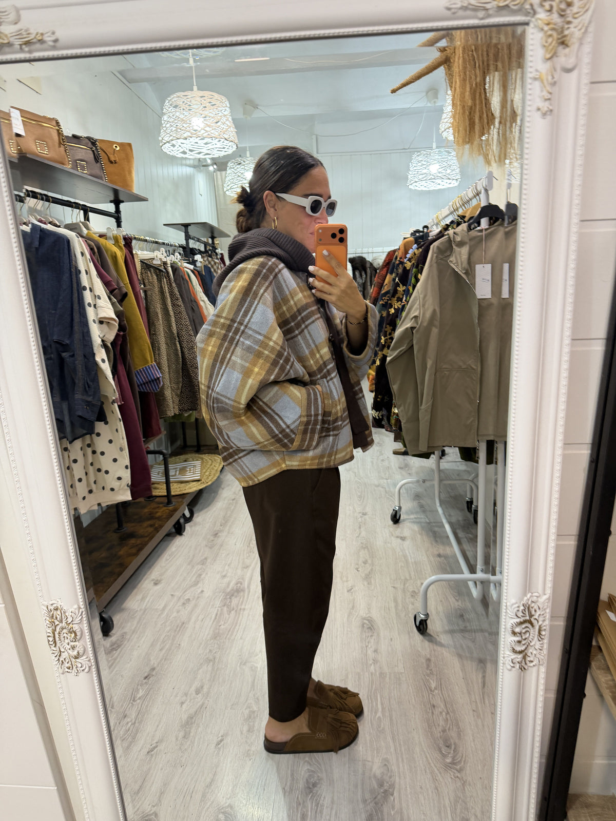Chaqueta Poncho oversize Angie