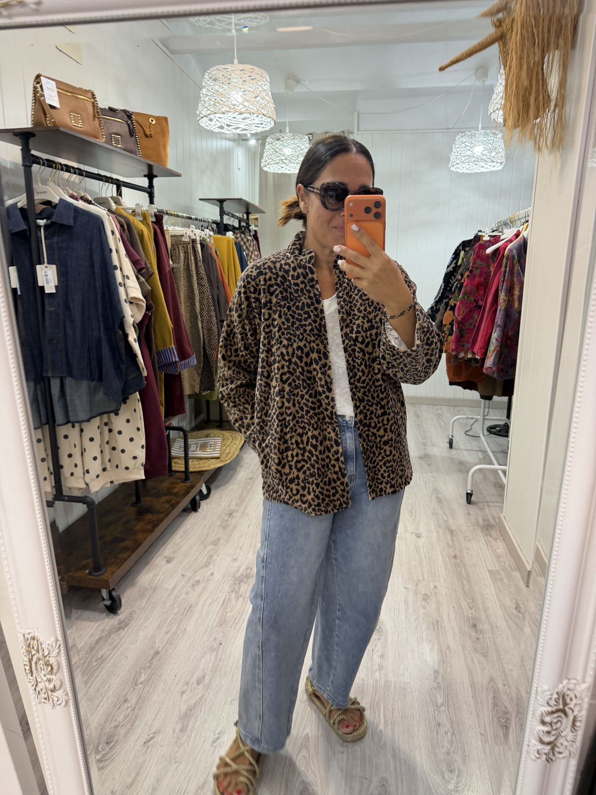 Chaqueta Suzani terciopelo estampado