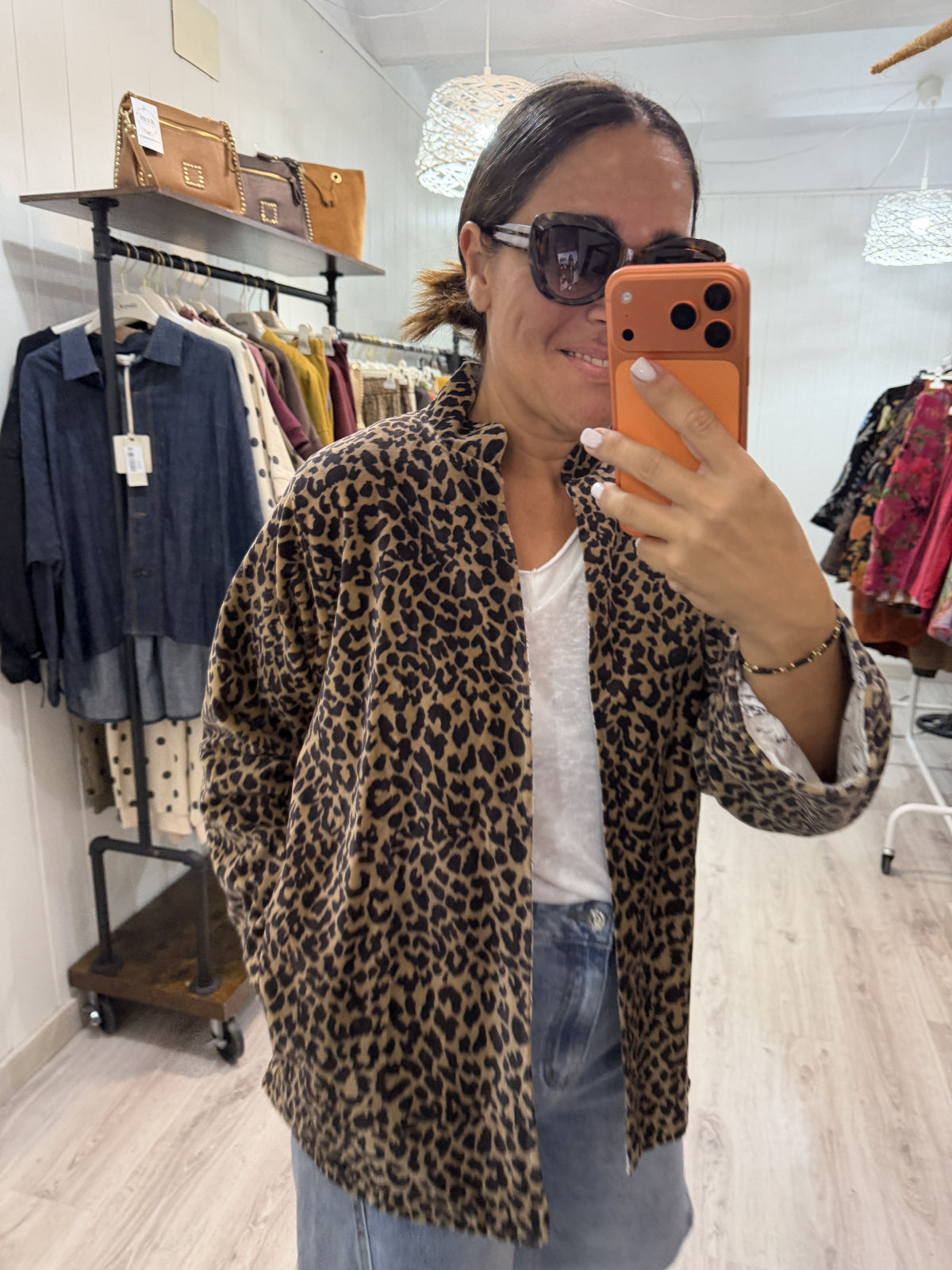 Chaqueta Suzani terciopelo estampado