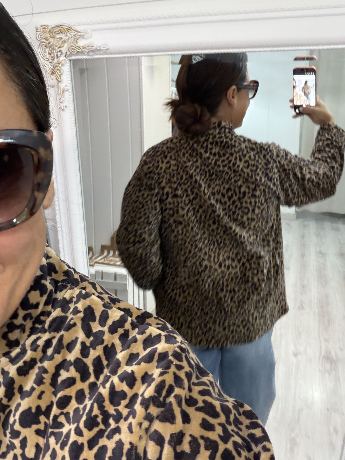 Chaqueta Suzani terciopelo estampado