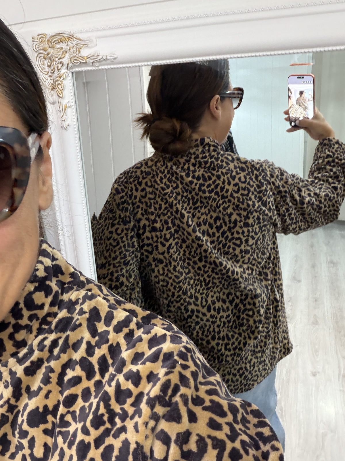 Chaqueta Suzani terciopelo estampado