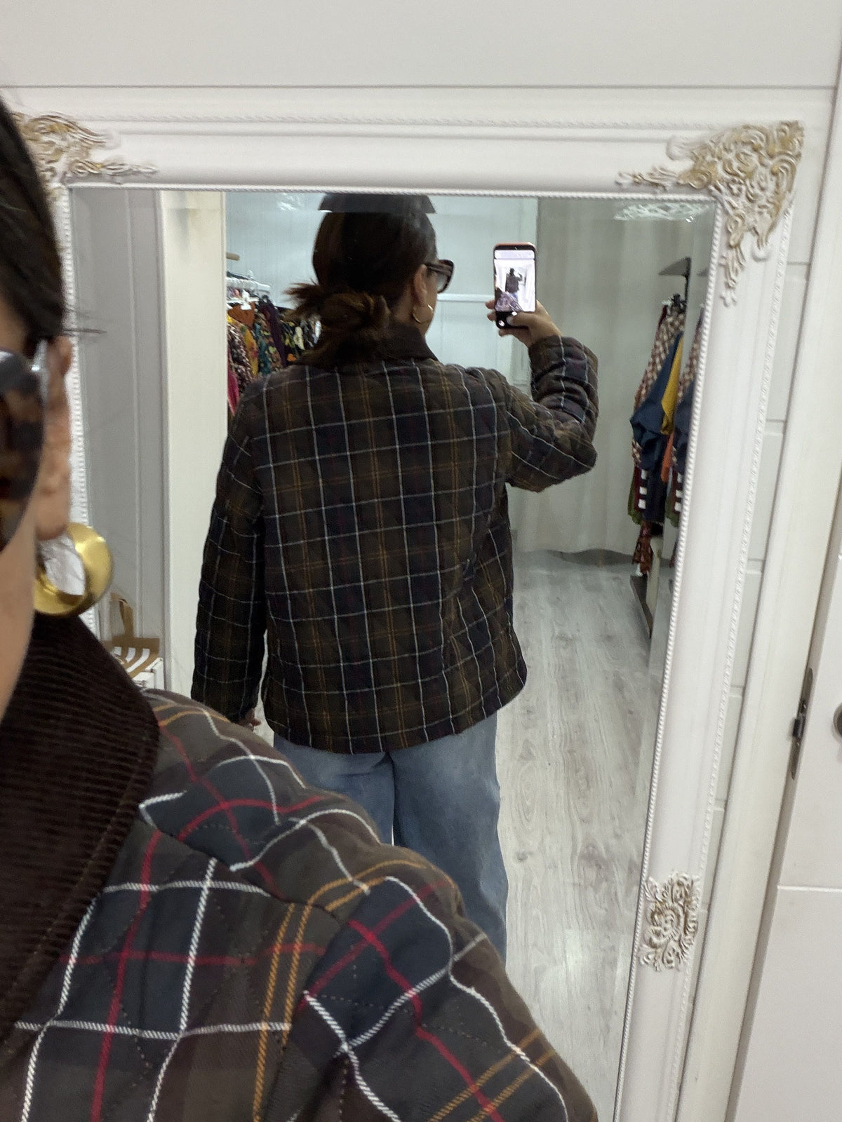 Chaqueta Barbour cuadros
