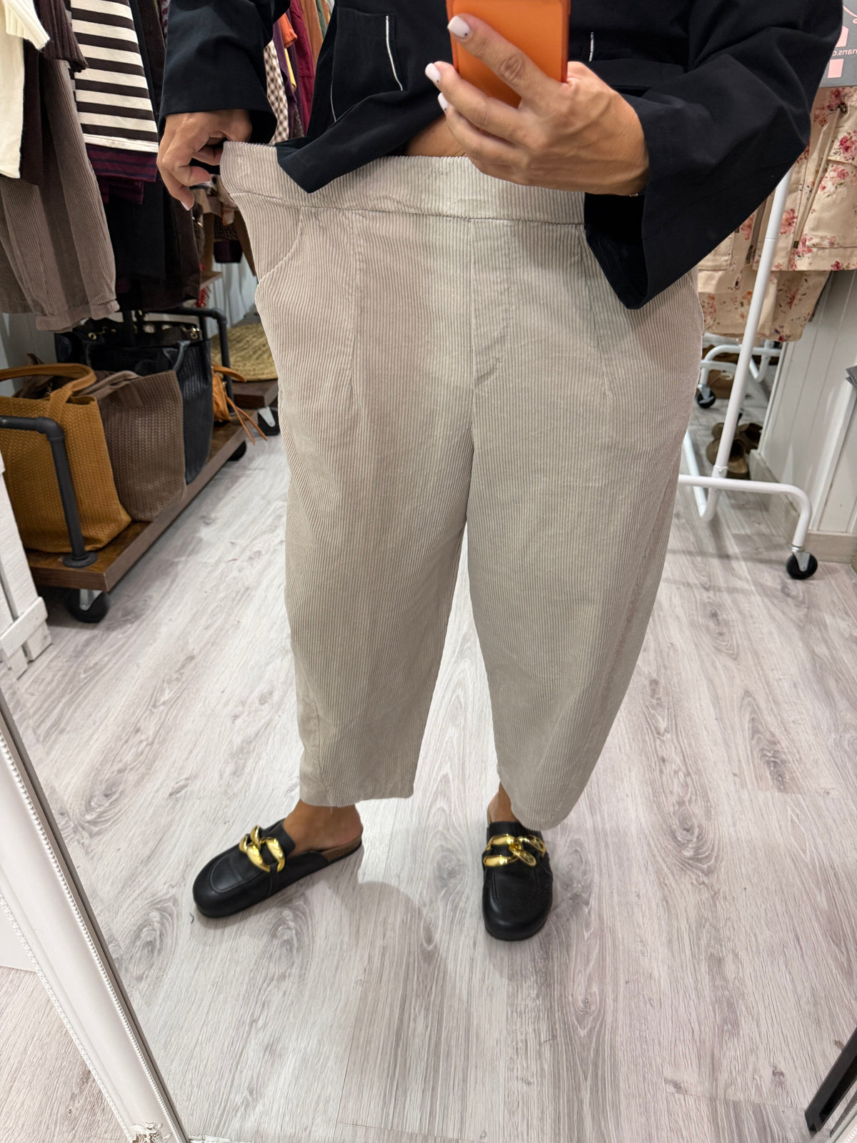 Pantalón Sendai Winter pana beige