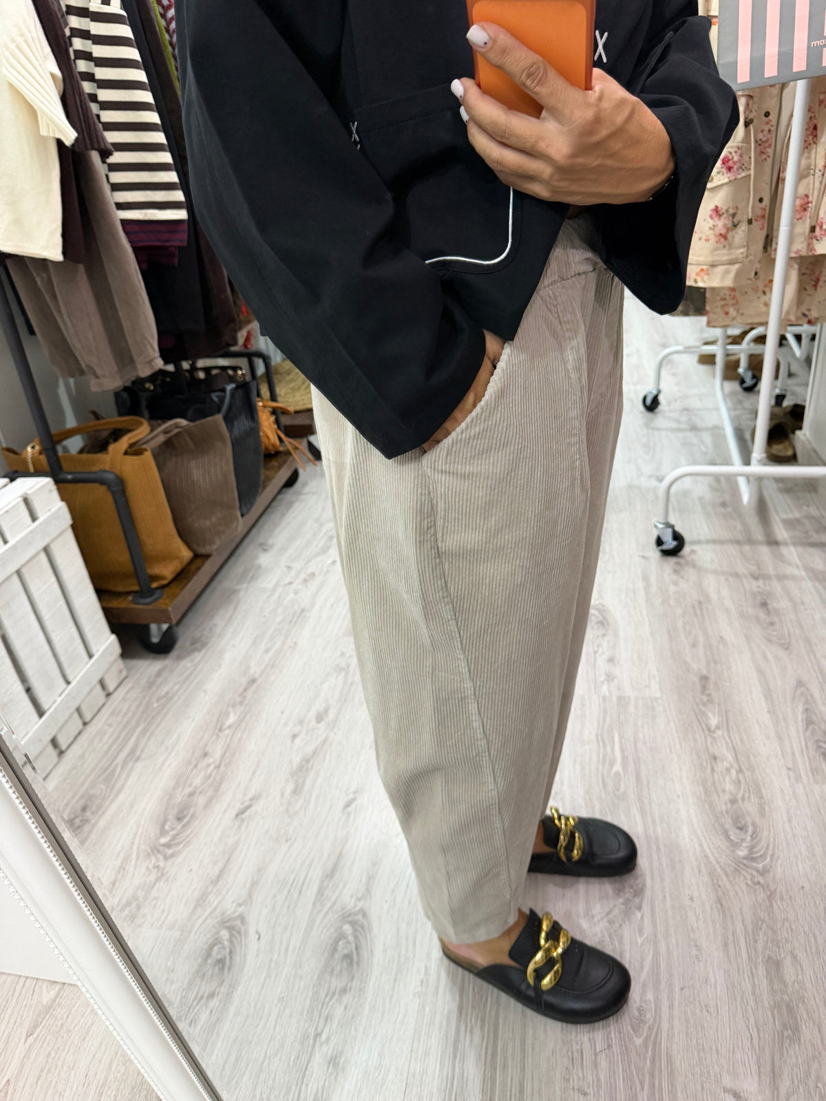 Pantalón Sendai Winter pana beige