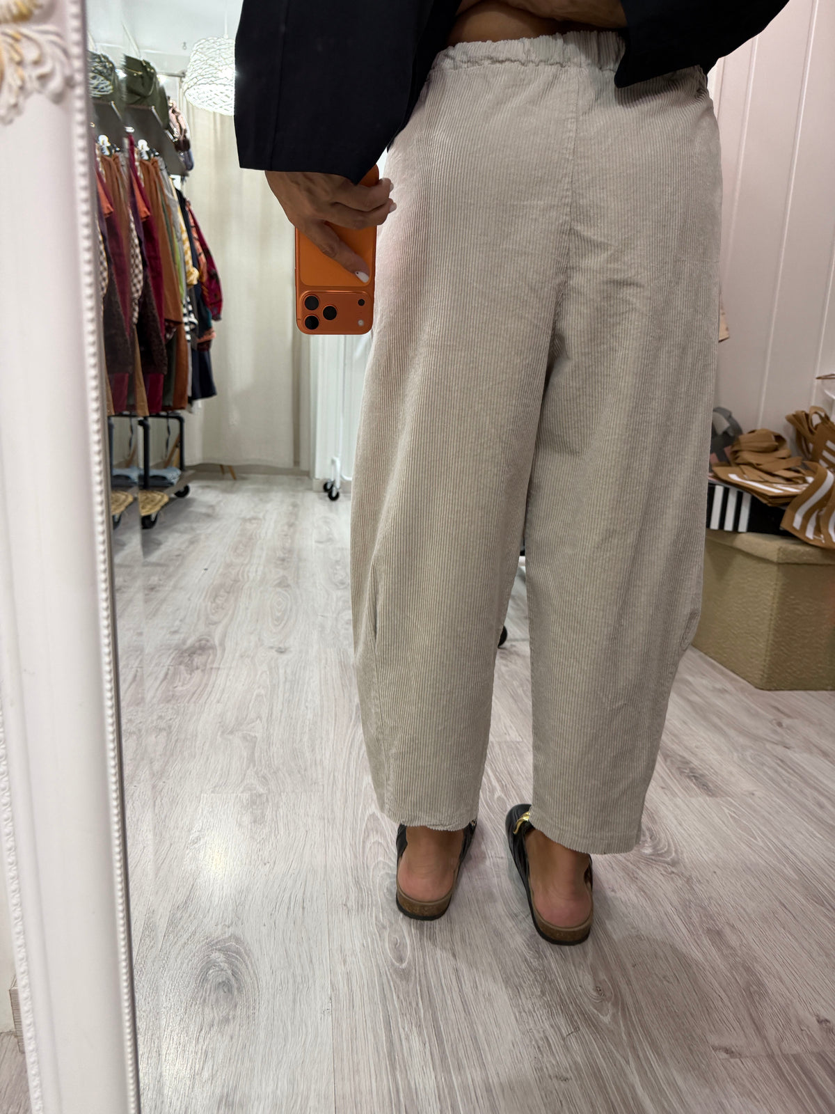 Pantalón Sendai Winter pana beige