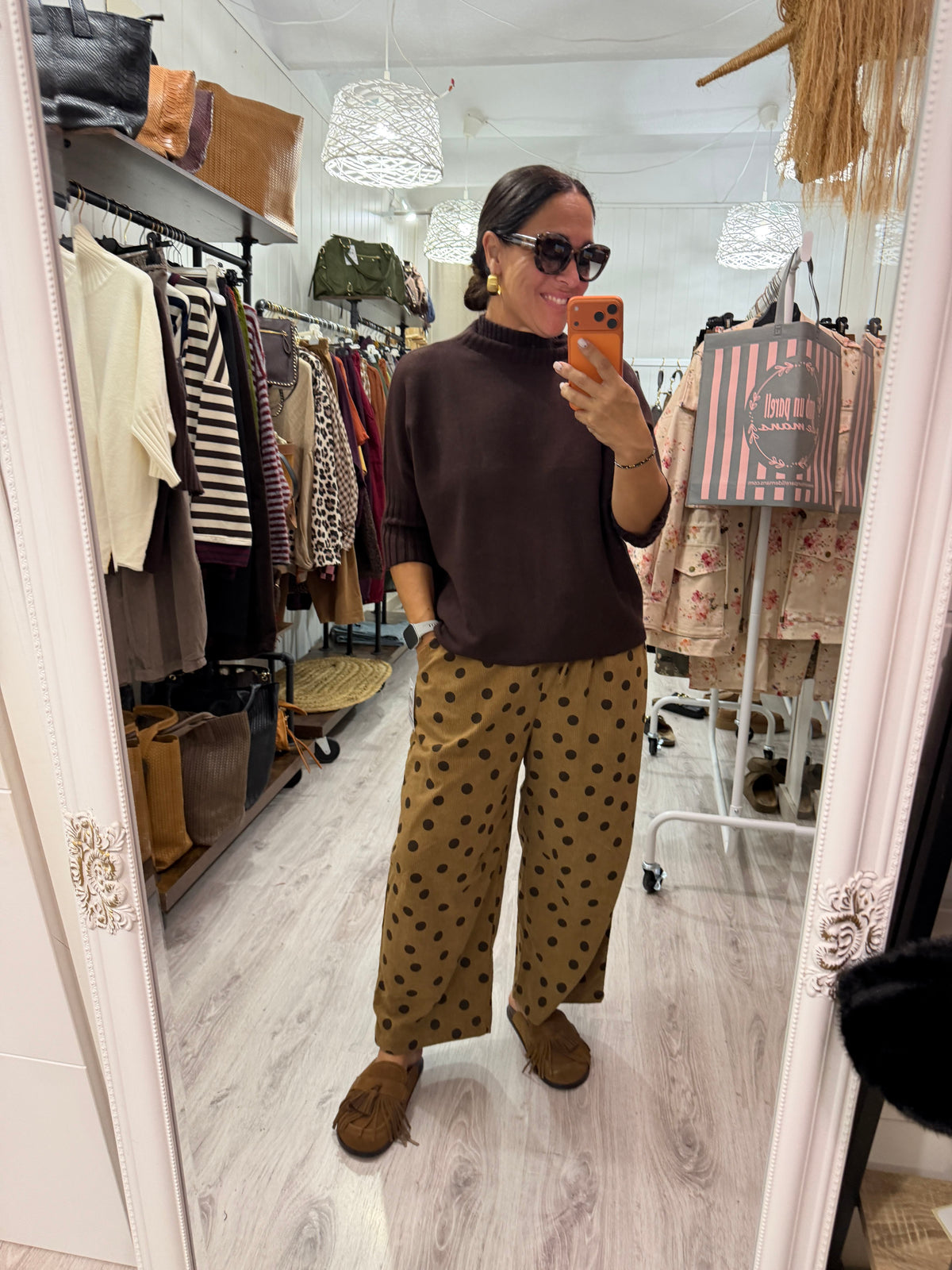 Pantalón Toppo Pana camel