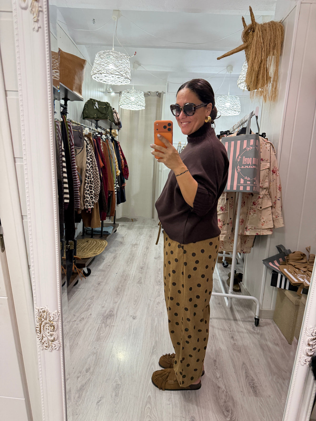 Pantalón Toppo Pana camel
