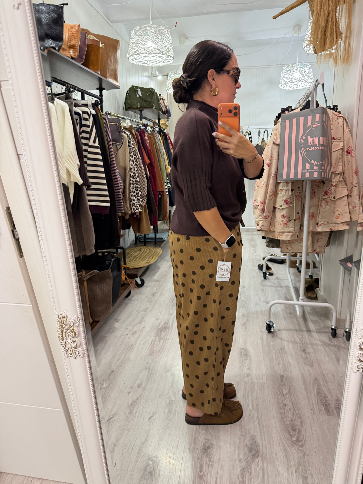 Pantalón Toppo Pana camel