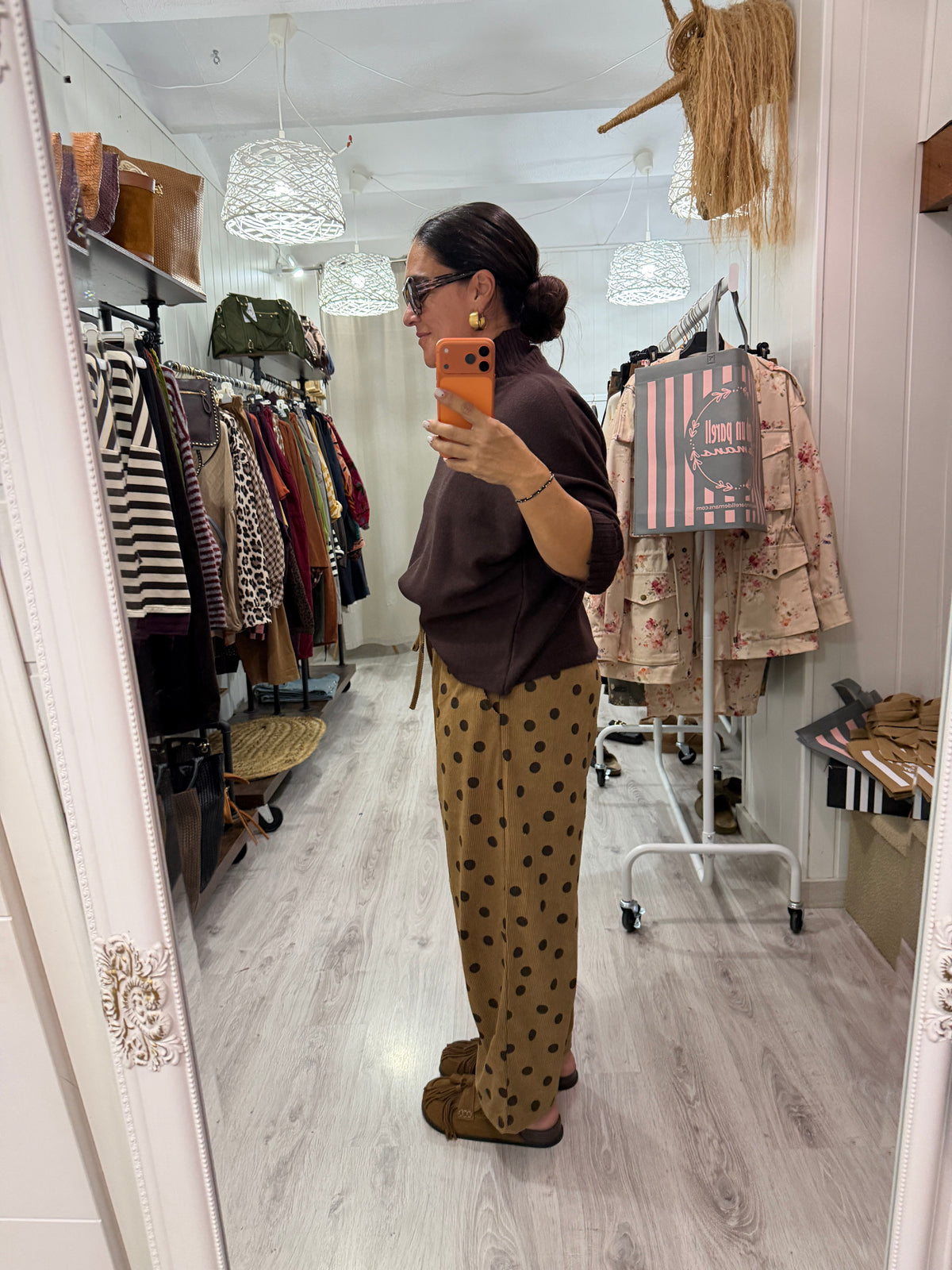 Pantalón Toppo Pana camel