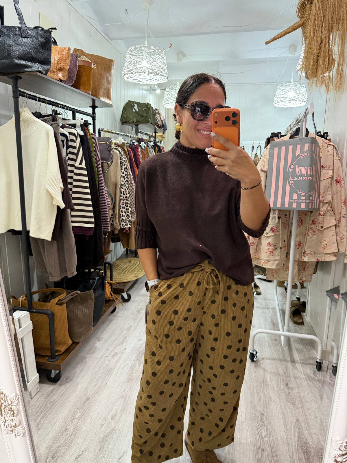 Pantalón Toppo Pana camel