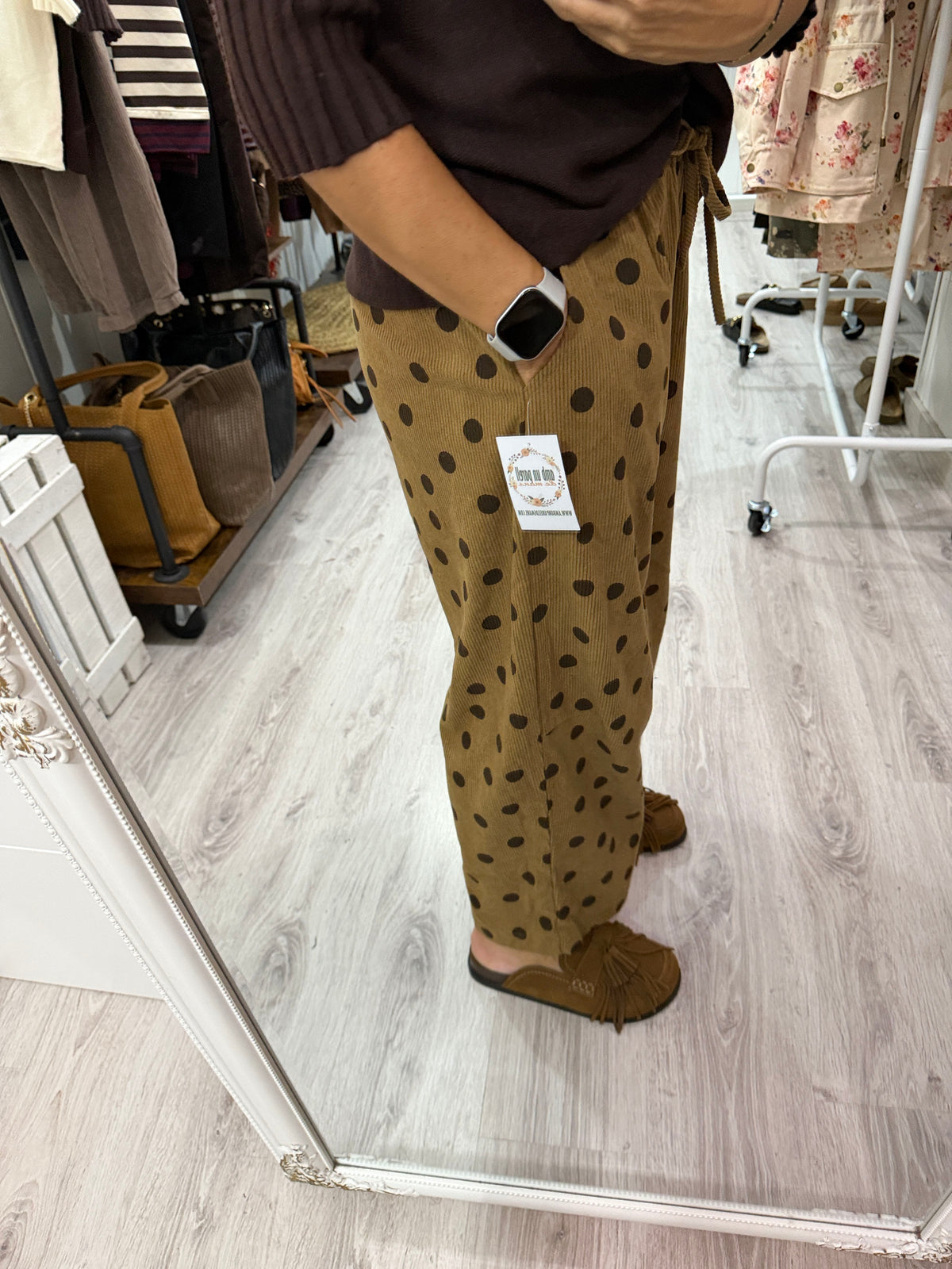 Pantalón Toppo Pana camel