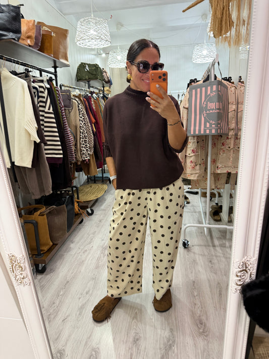 Pantalón Toppo Pana beige