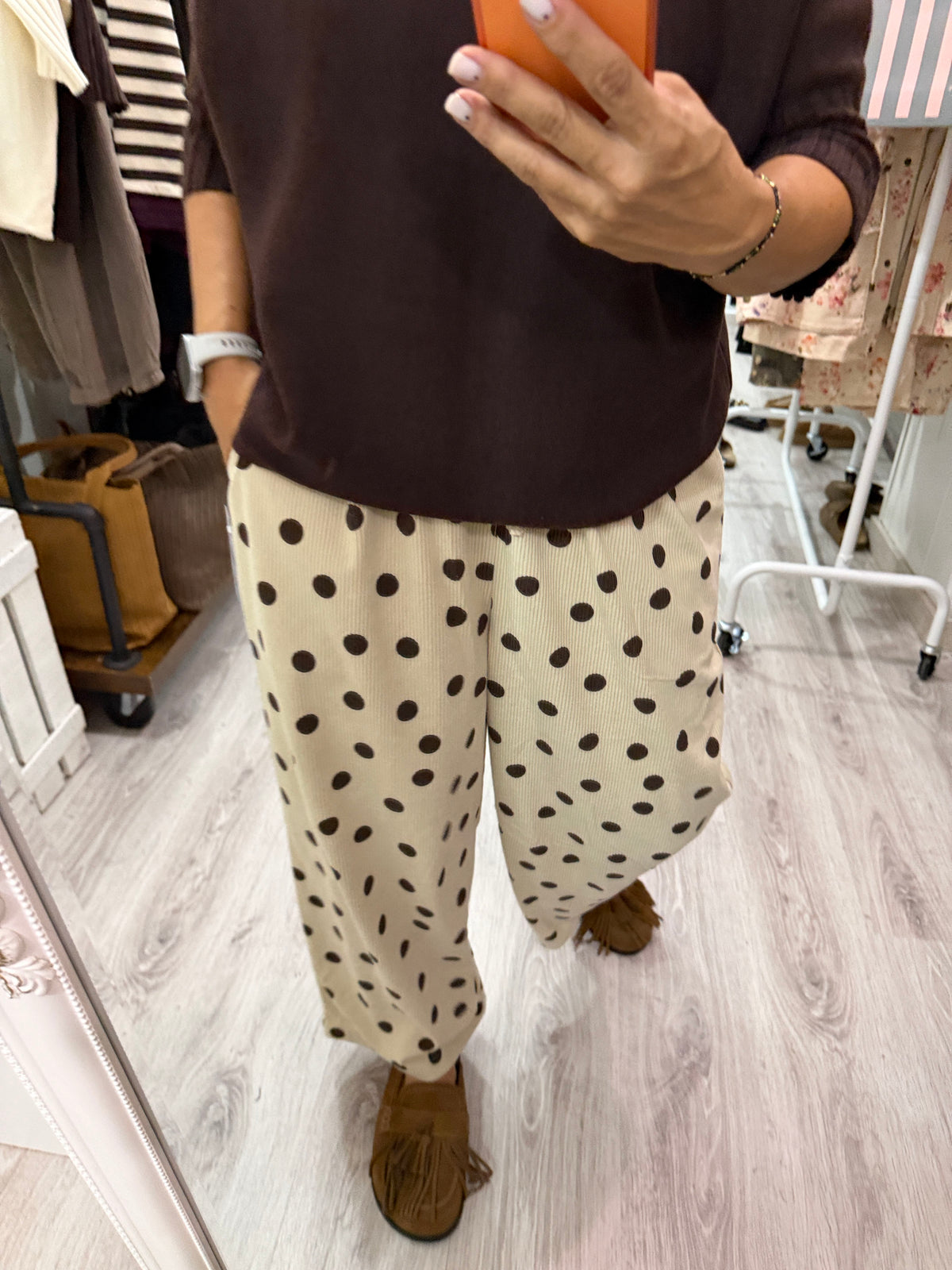 Pantalón Toppo Pana beige