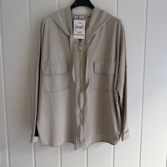 Chaqueta Jogger beige