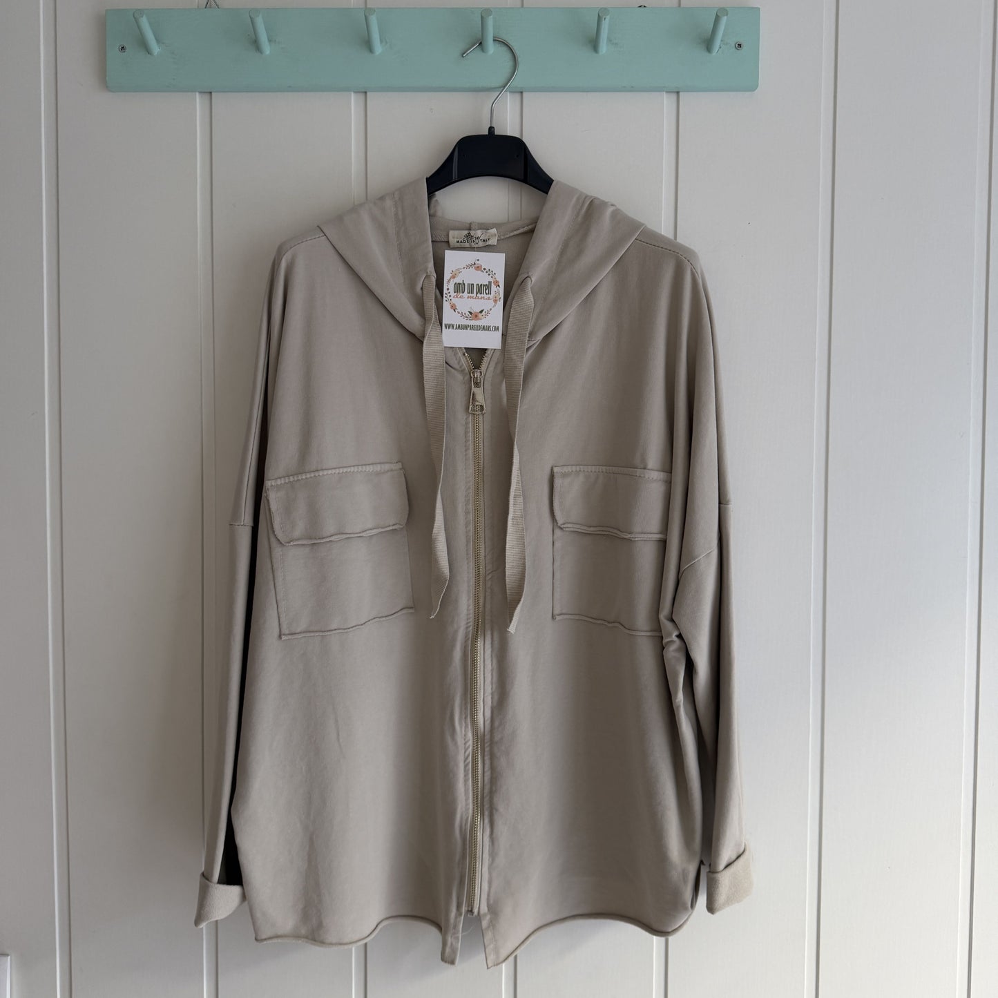 Chaqueta Jogger beige