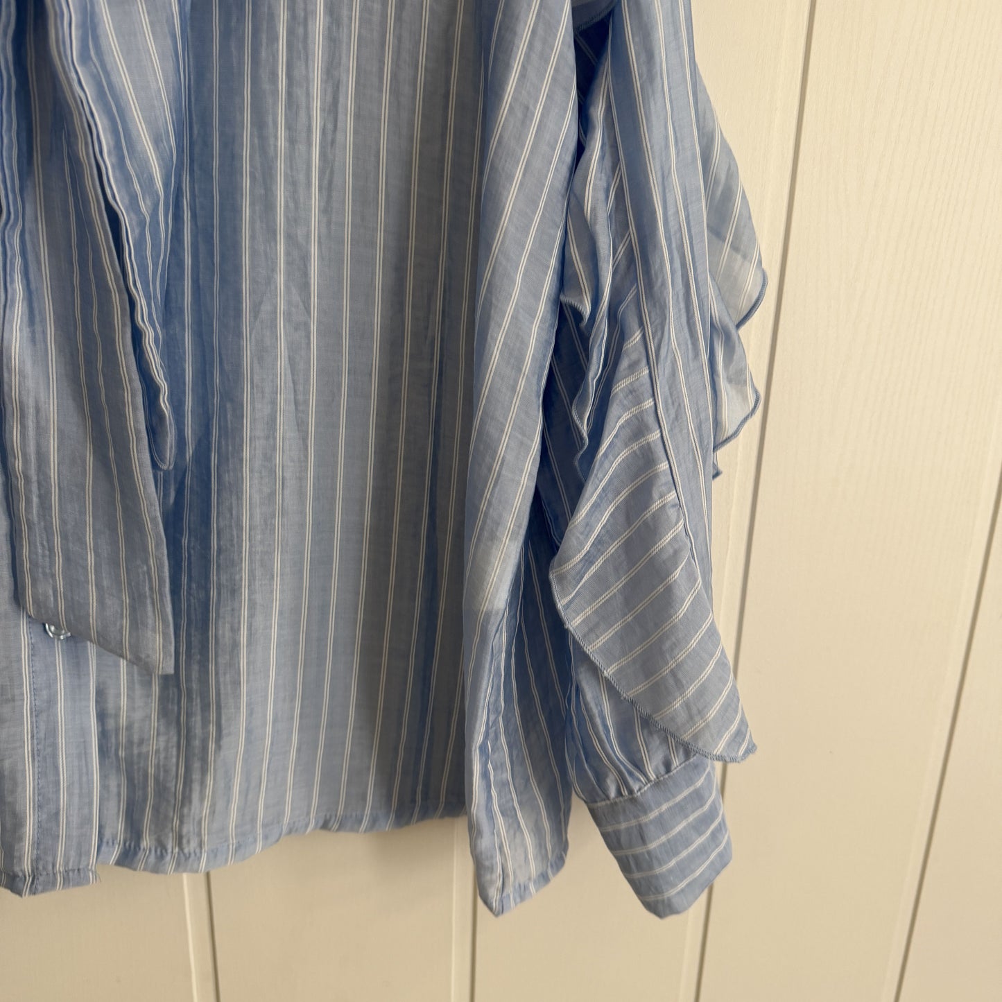 Blusa Rocío rayas azul