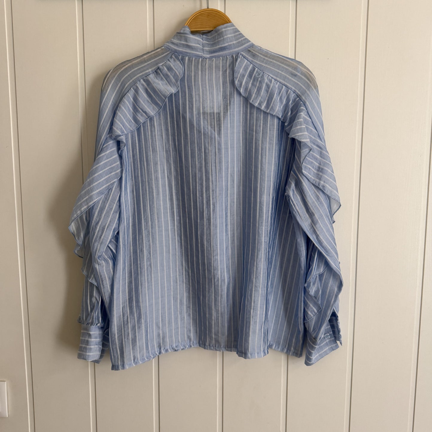 Blusa Rocío rayas azul