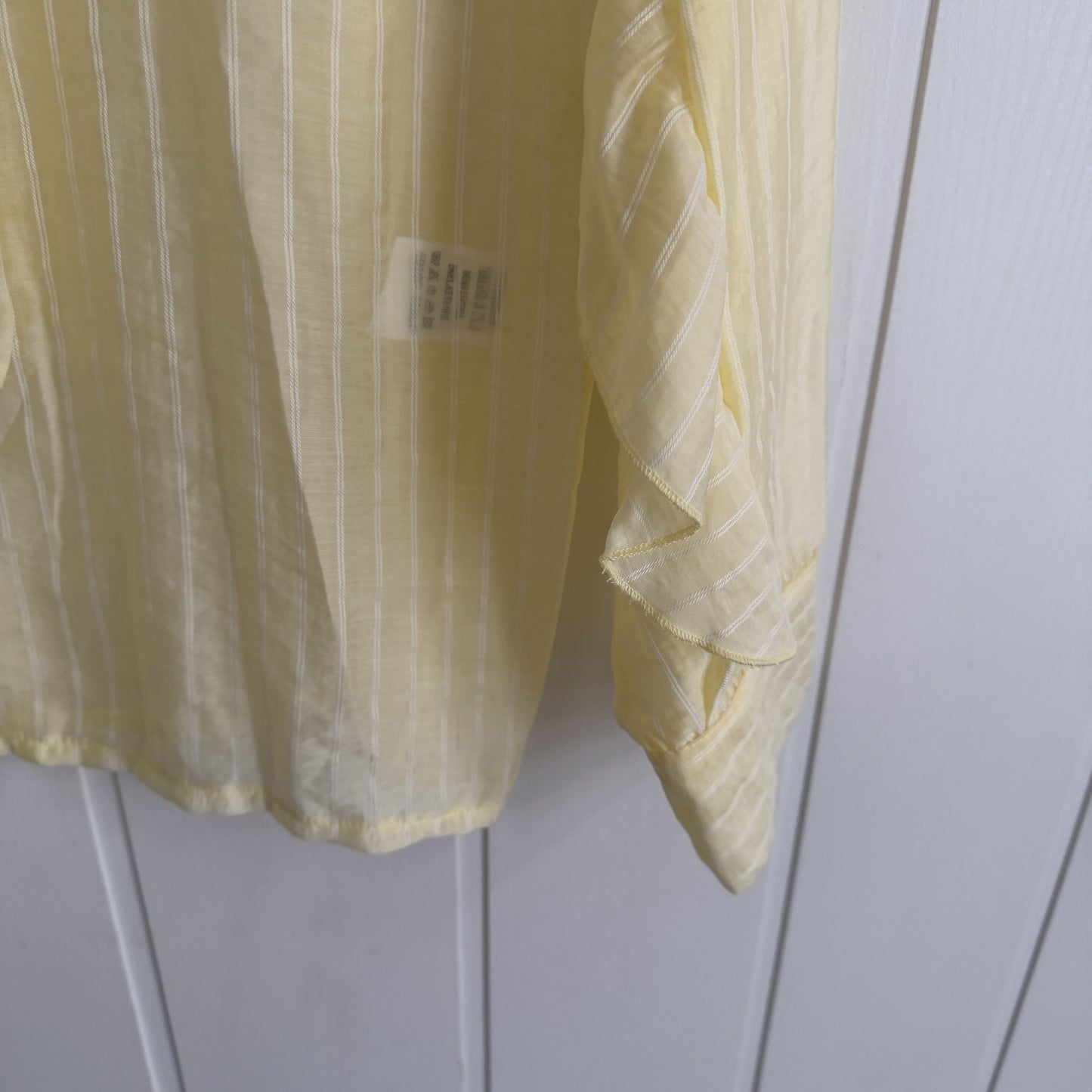 Blusa Rocío rayas amarillo